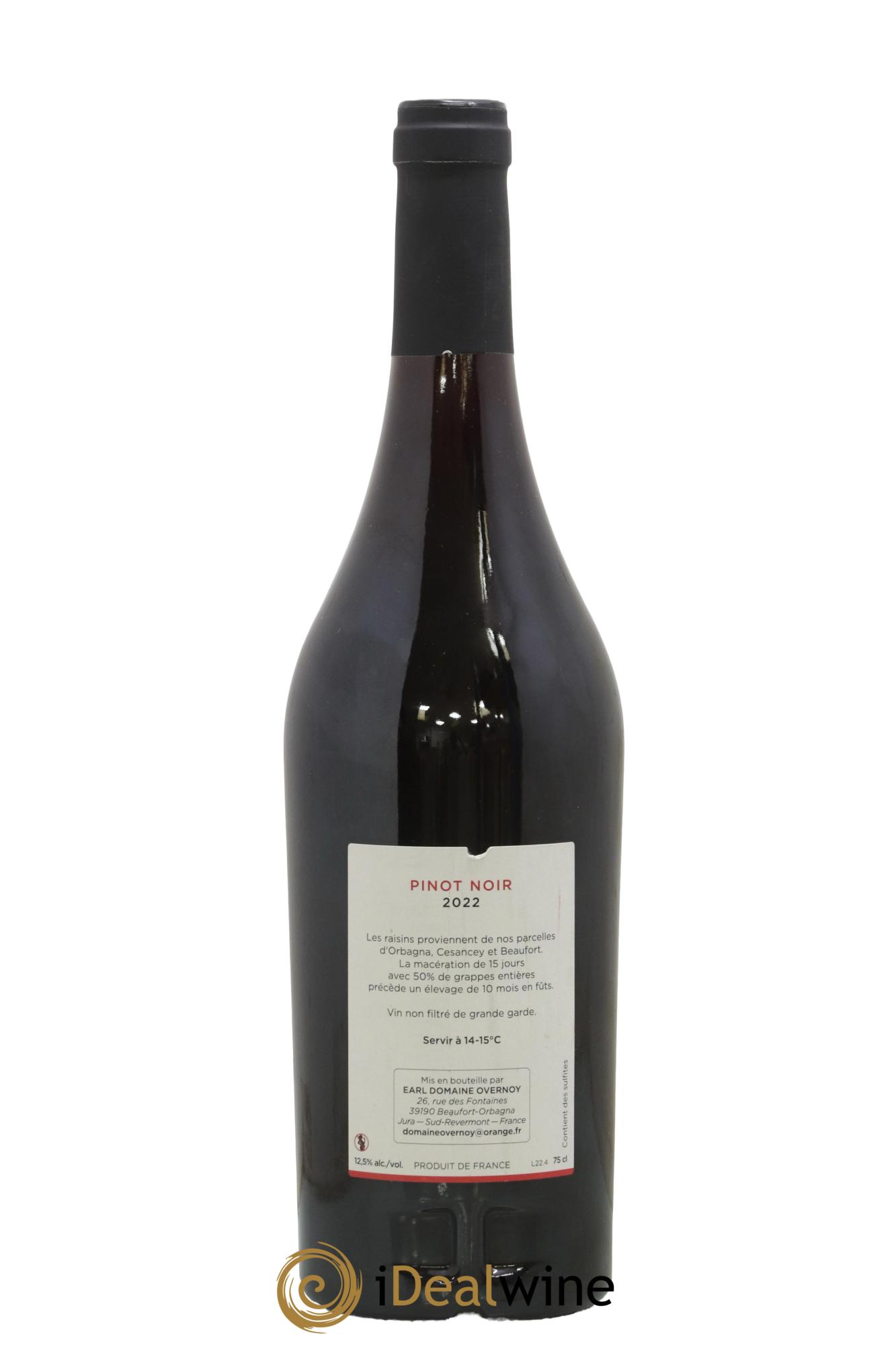 Côtes du Jura Pinot Noir Guillaume Overnoy 2022 - Lotto di 1 bottiglia - 1