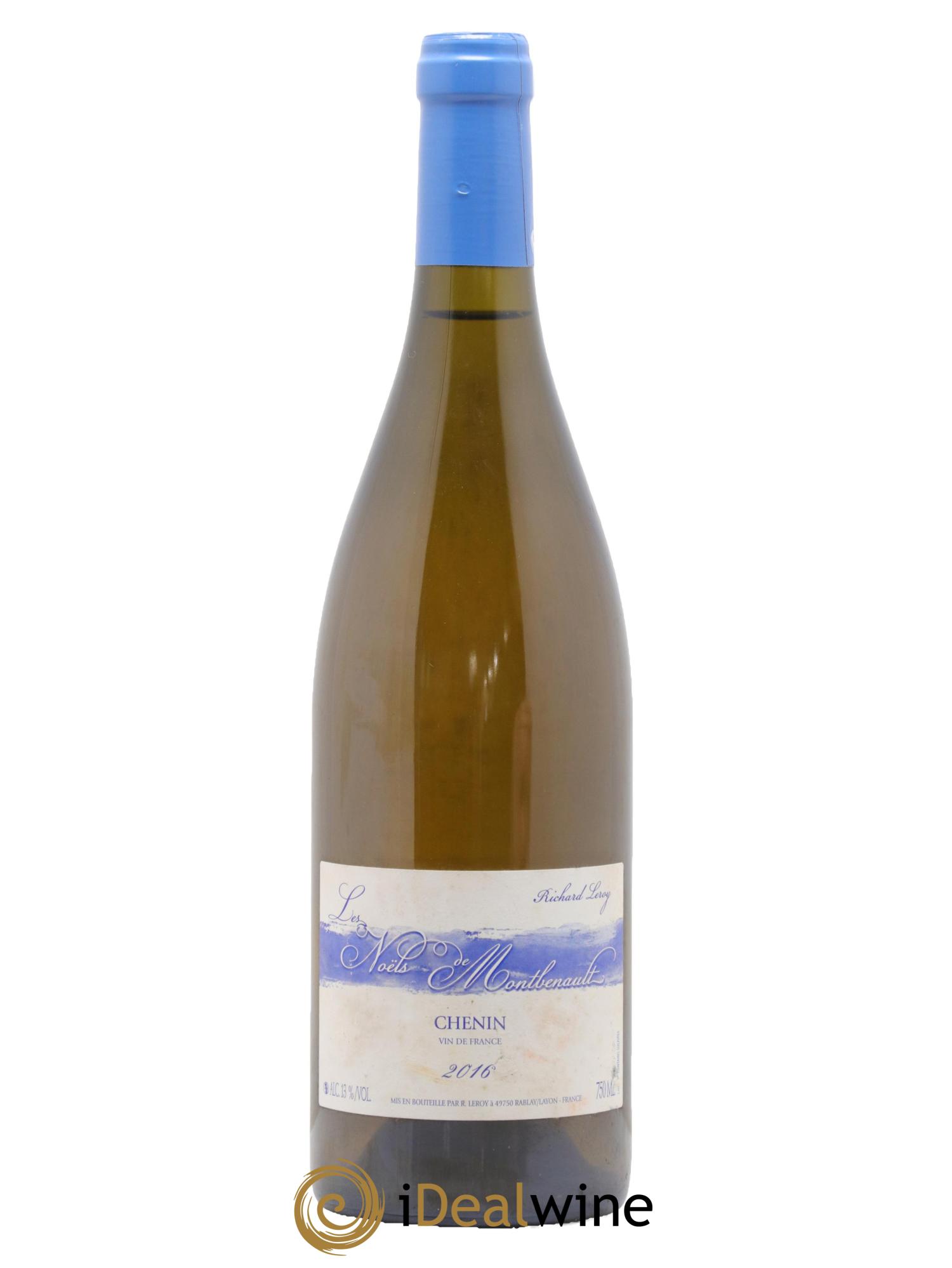 Vin de France Les Noëls de Montbenault Richard Leroy 2016 - Lot de 1 bouteille - 0