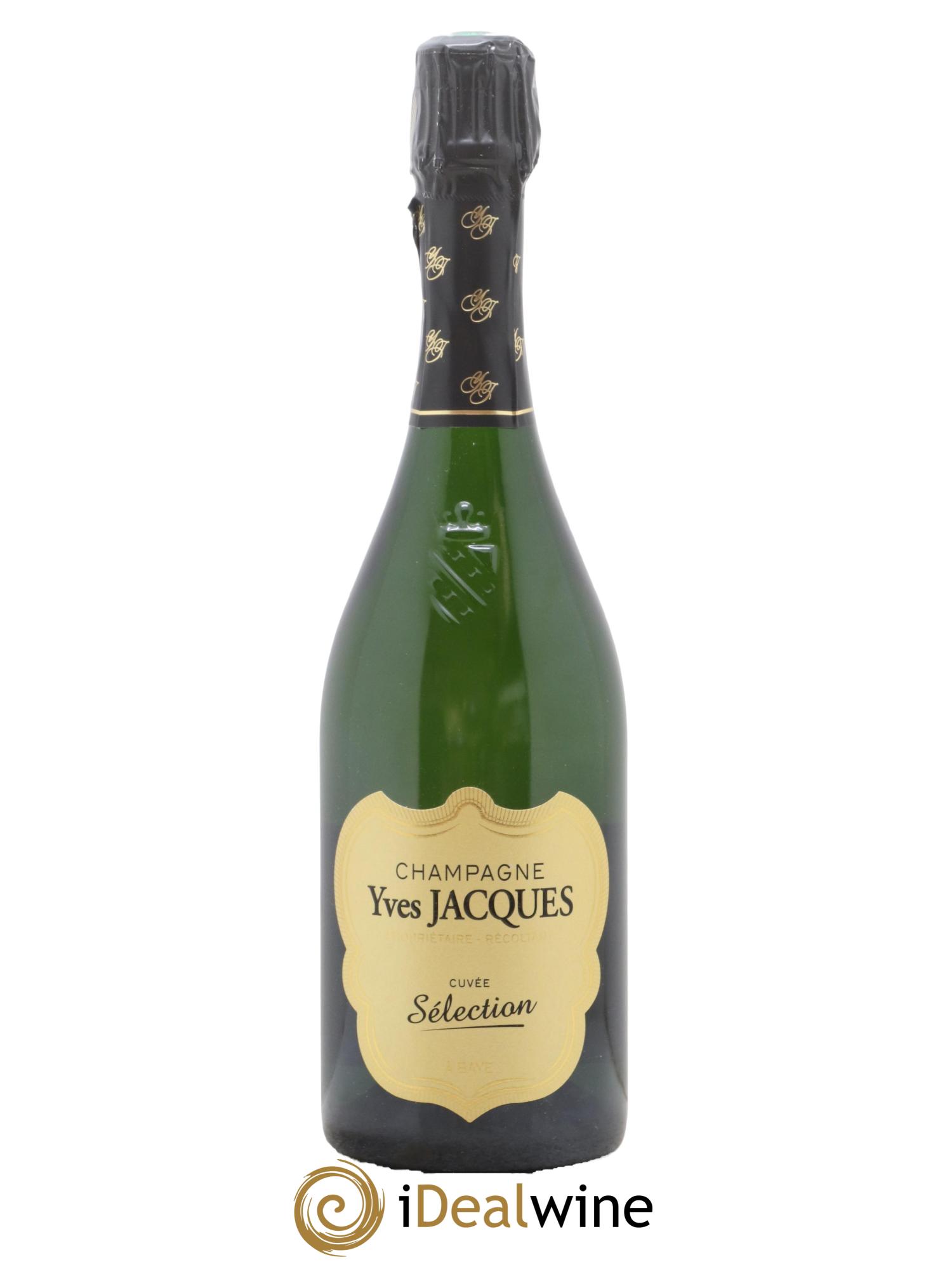 Champagne Selection Blanc de Blancs Yves Jacques - Lot de 1 bouteille - 0