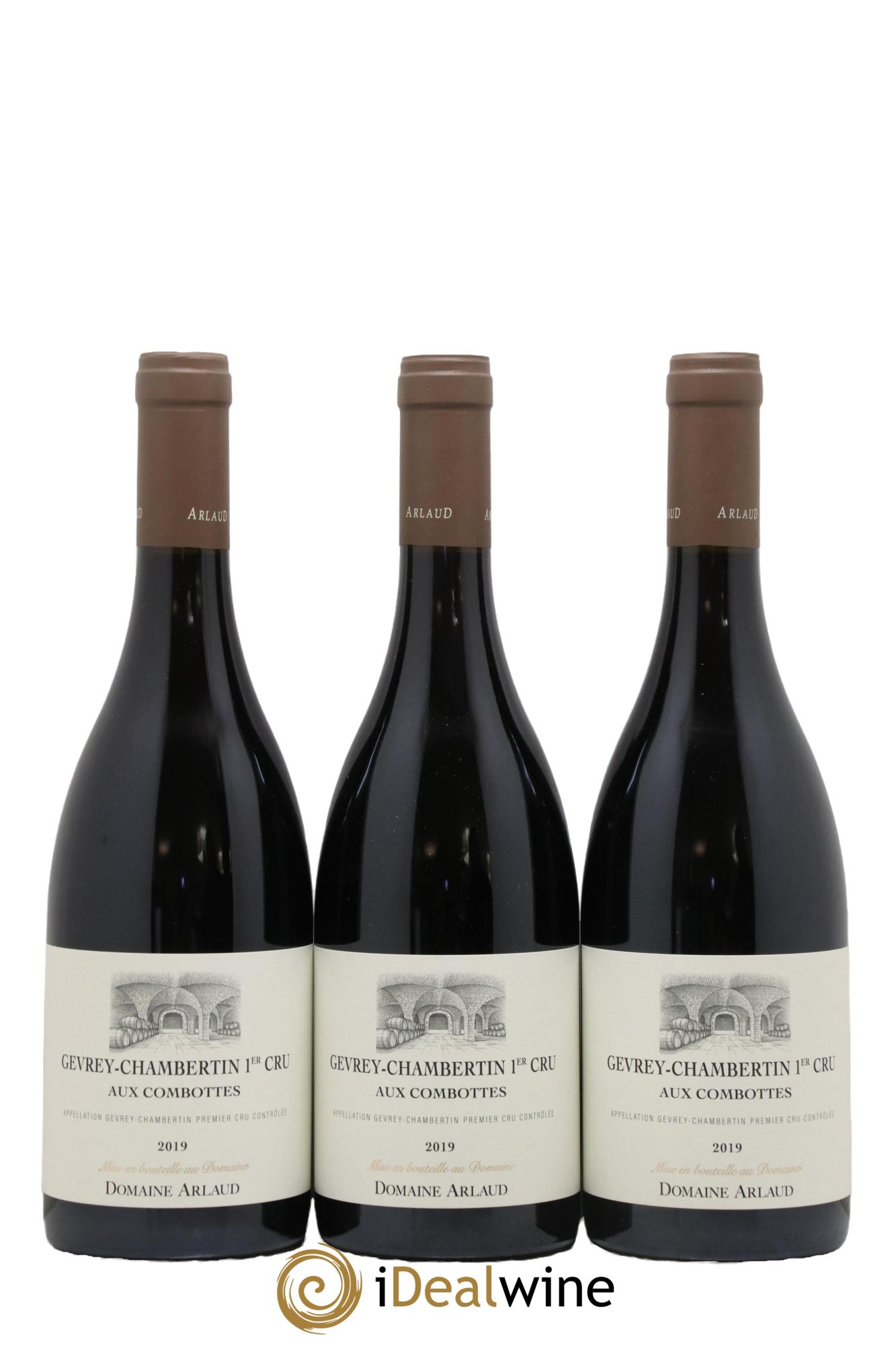 Gevrey-Chambertin 1er Cru Aux Combottes Arlaud 2019 - Posten von 3 Flaschen - 0