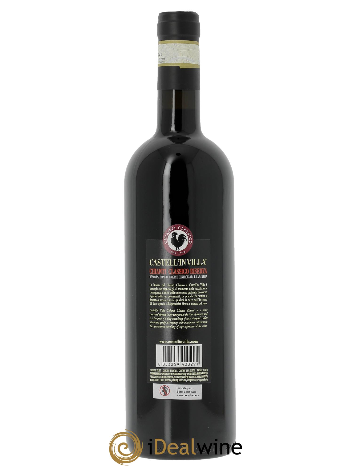 Chianti Classico DOCG Riserva Castell'in Villa  2019 - Lotto di 1 bottiglia - 1
