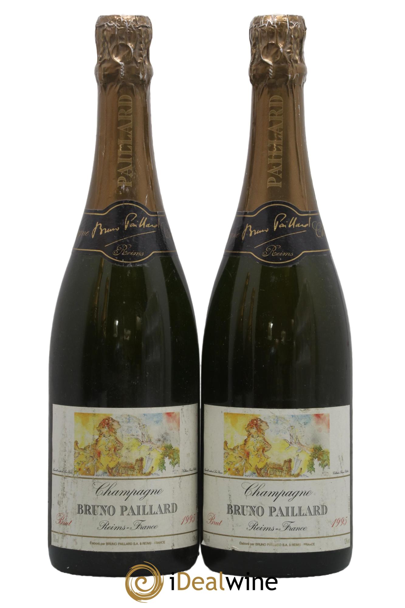 Brut Millésime Bruno Paillard 1995 - Lot de 2 bouteilles - 0