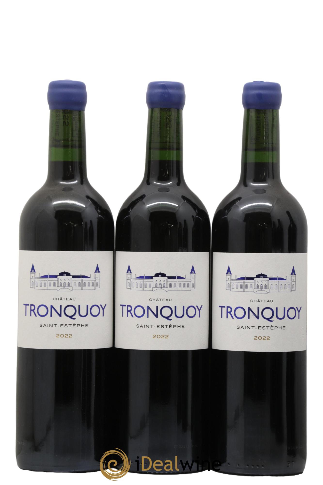 Château Tronquoy Lalande 2022 - Lot de 3 bouteilles - 0