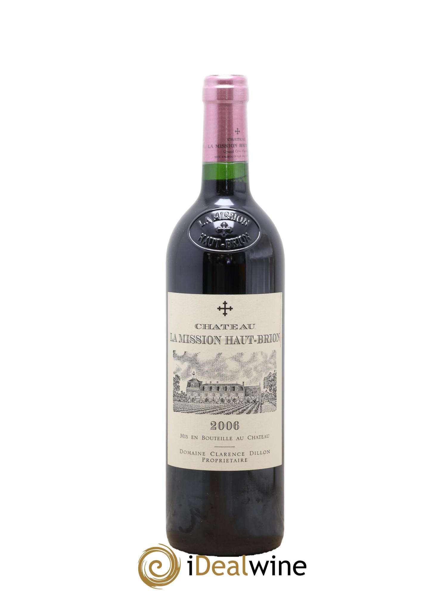 Château la Mission Haut-Brion Cru Classé de Graves 2006 - Lot de 1 bouteille - 0
