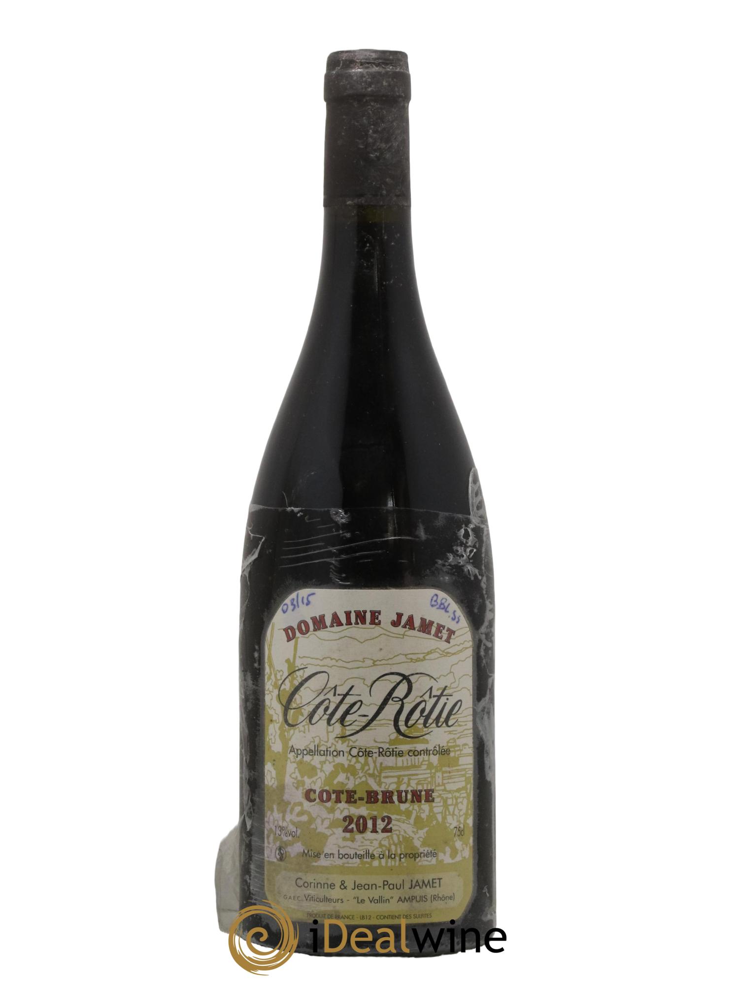 Côte-Rôtie Côte Brune Jamet (Domaine) 2012 - Lot of 1 bottle - 0