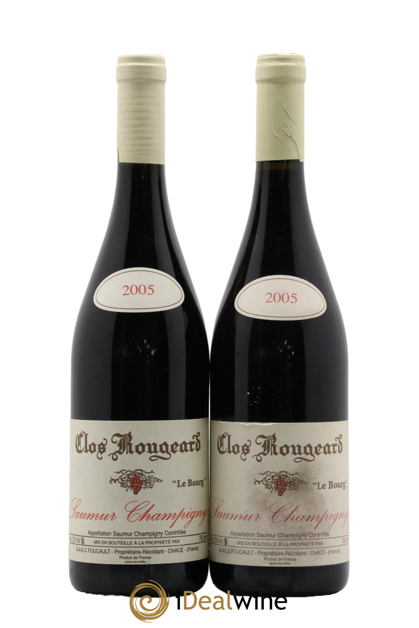 Saumur-Champigny Le Bourg Clos Rougeard 2005 - Lot de 2 bouteilles - 0