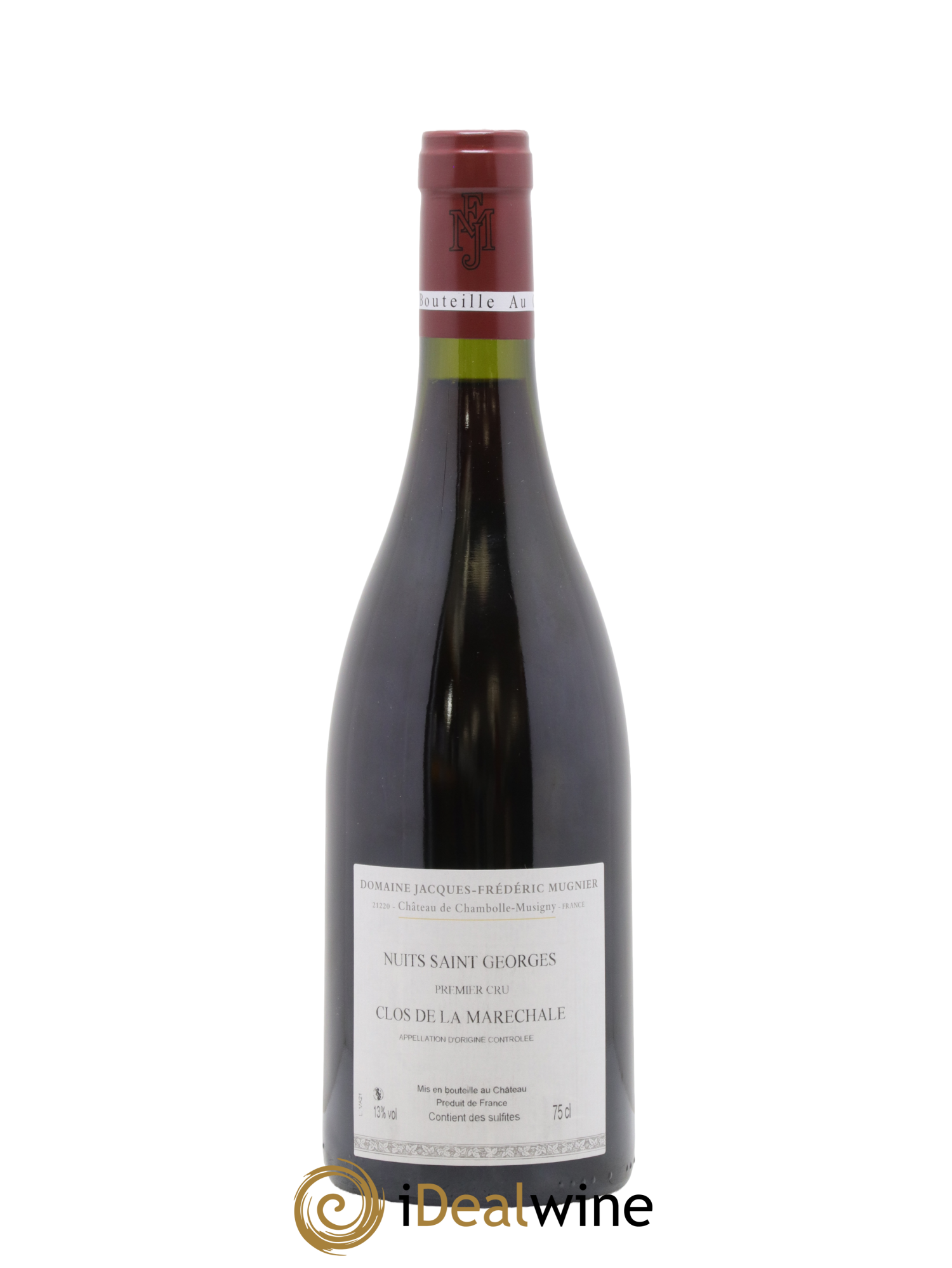 Nuits-Saint-Georges 1er Cru Clos de La Maréchale Jacques-Frédéric Mugnier 2021 - Posten von 1 Flasche - 1