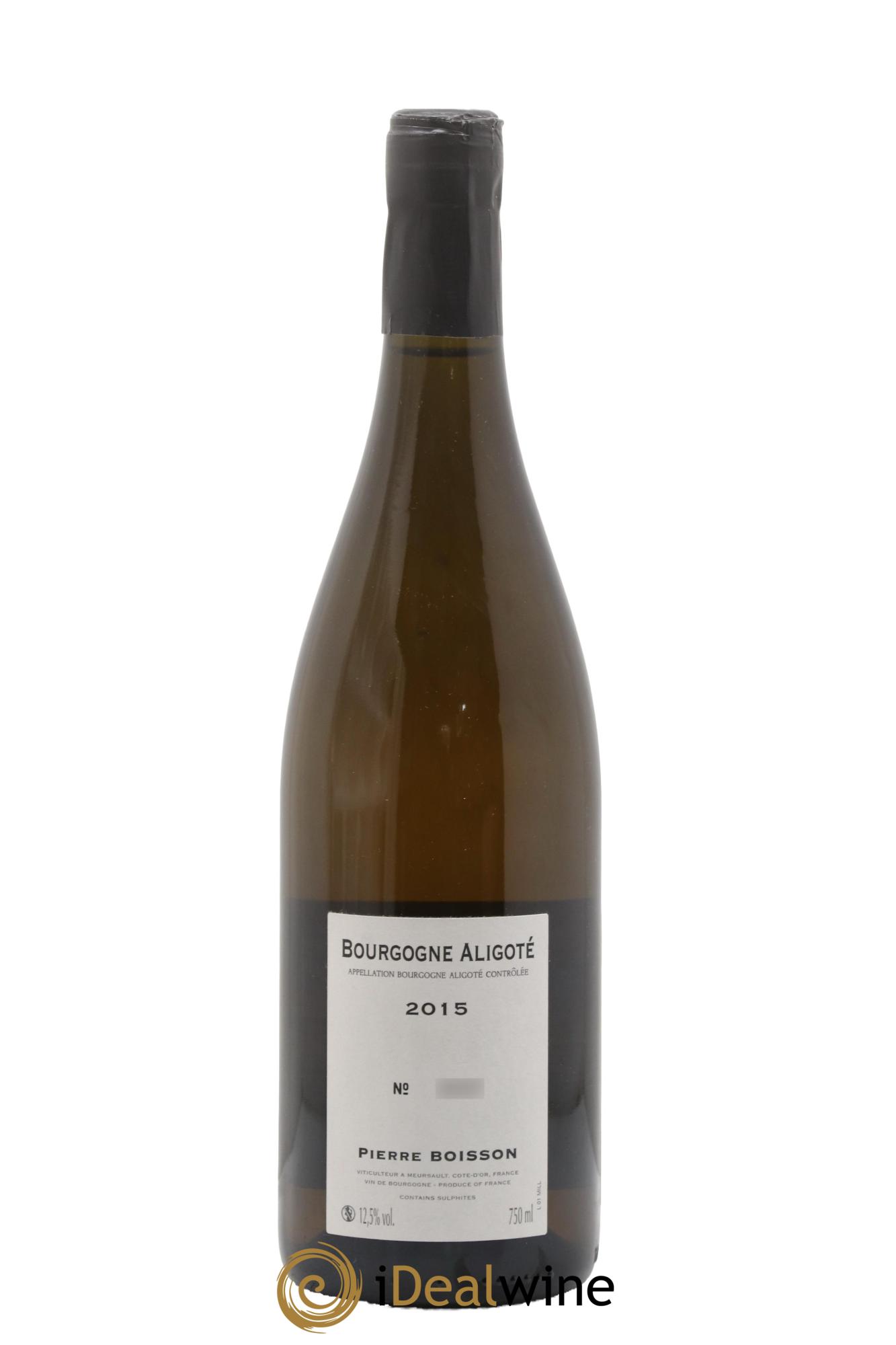 Bourgogne Aligoté Macération Boissonnade Pierre Boisson 2015 - Lotto di 1 bottiglia - 1