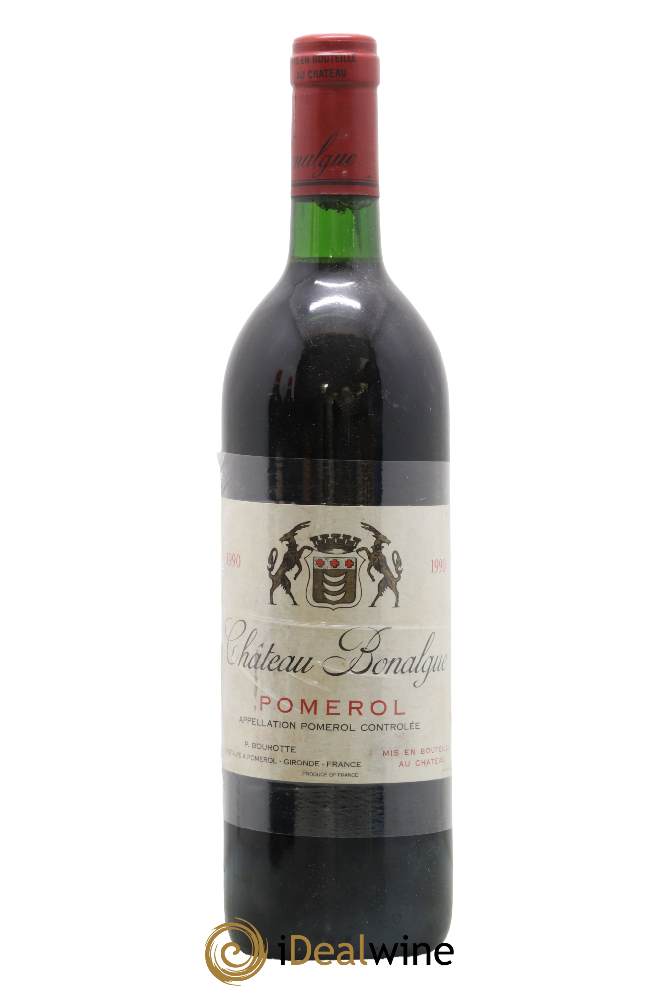 Château Bonalgue 1990 - Lot de 1 bouteille - 0