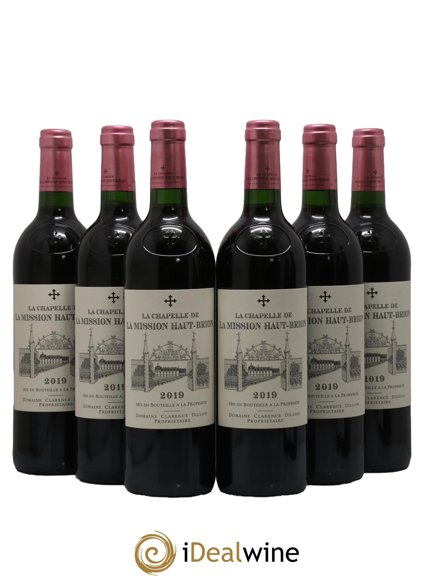 La Chapelle de La Mission Haut-Brion Second Vin 2019 - Lot de 6 bouteilles - 0