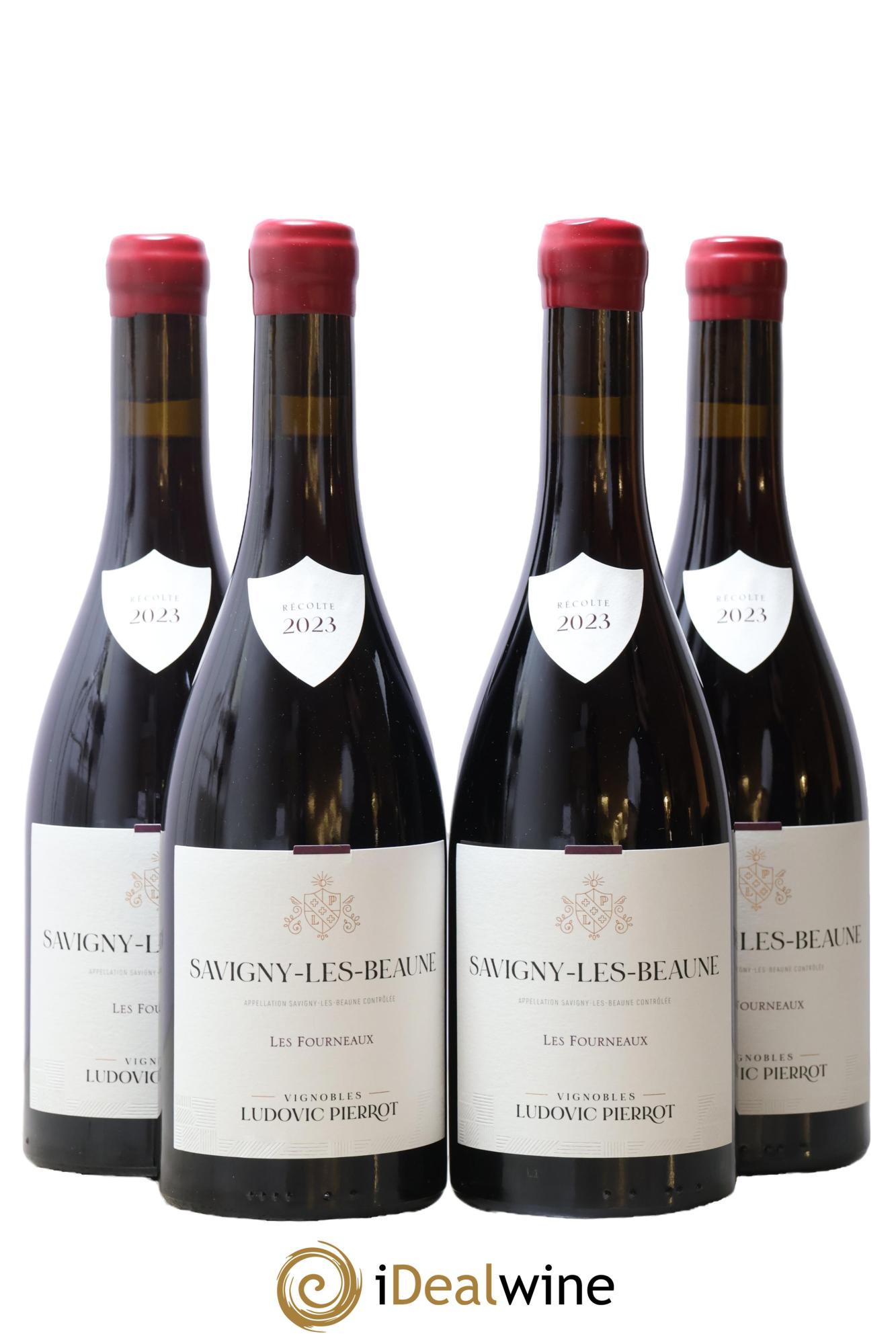 Savigny-lès-Beaune Les Fourneaux Ludovic Pierrot 2023 - Lot de 4 bouteilles - 0