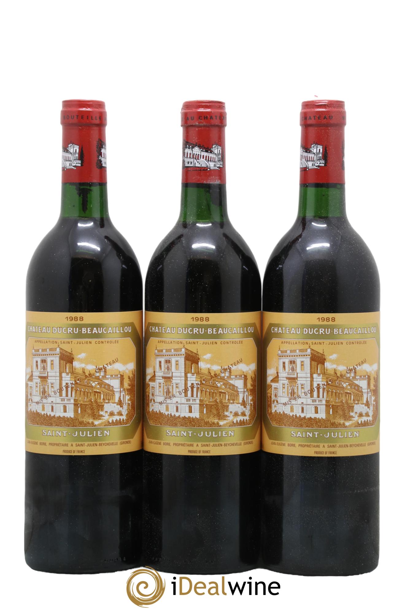 Château Ducru Beaucaillou 2ème Grand Cru Classé 1988 - Posten von 12 Flaschen - 1