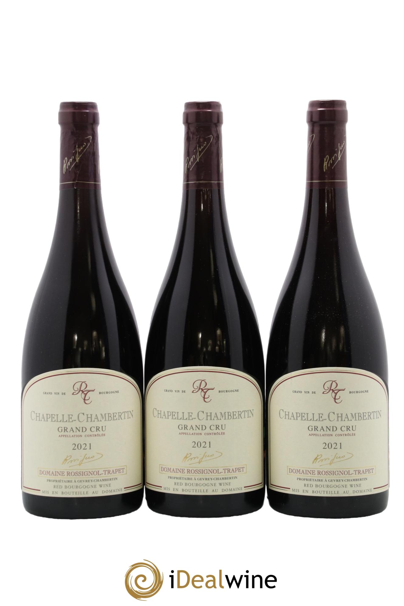 Chapelle-Chambertin Grand Cru Rossignol-Trapet (Domaine) 2021 - Lot de 3 bouteilles - 0