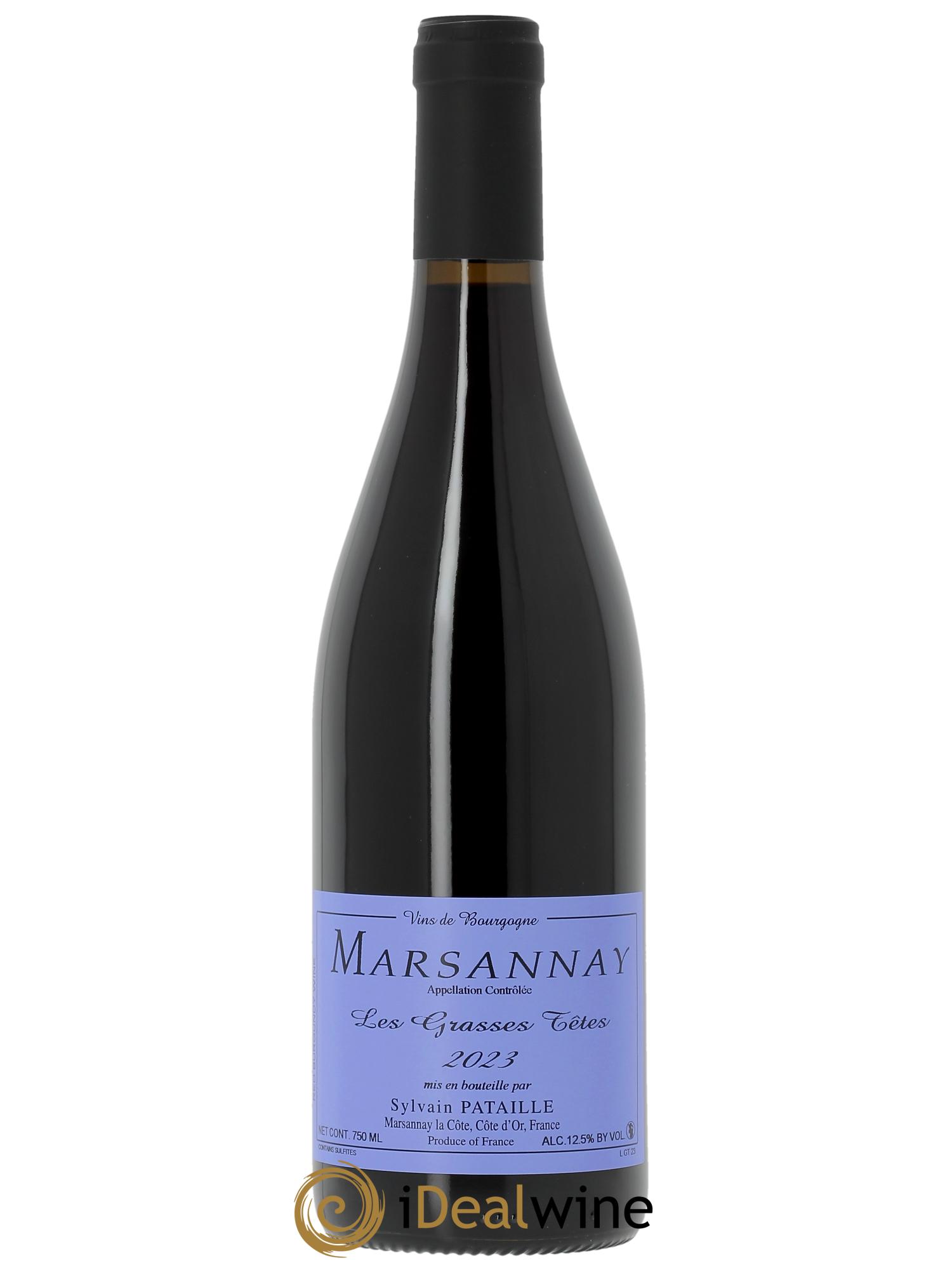 Marsannay Les Grasses Têtes Sylvain Pataille (Domaine)  2023 - Posten von 1 Flasche - 0