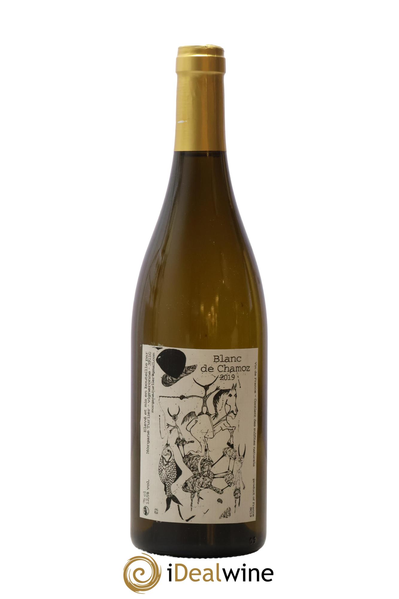 Vin de France Blanc de Chamoz Chardonnay Morgane Turlier 2019 - Posten von 1 Flasche - 0