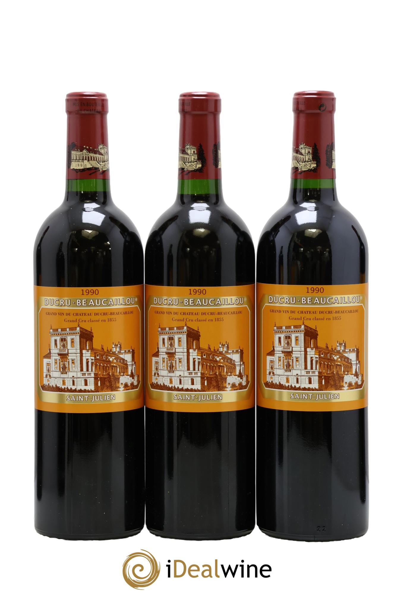 Château Ducru Beaucaillou 2ème Grand Cru Classé 1990 - Lot de 6 bouteilles - 1