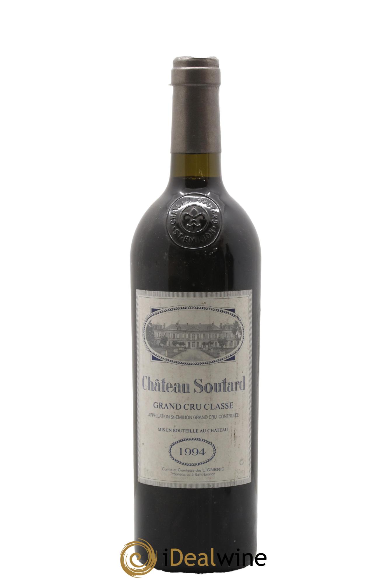 Château Soutard Grand Cru Classé 1994 - Lot of 1 bottle - 0