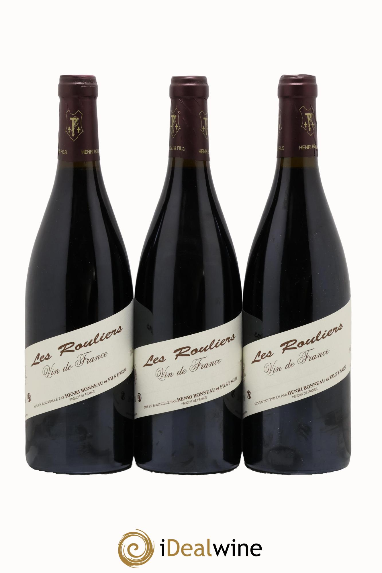 Vin de France Les Rouliers Henri Bonneau & Fils - Lot of 3 bottles - 0