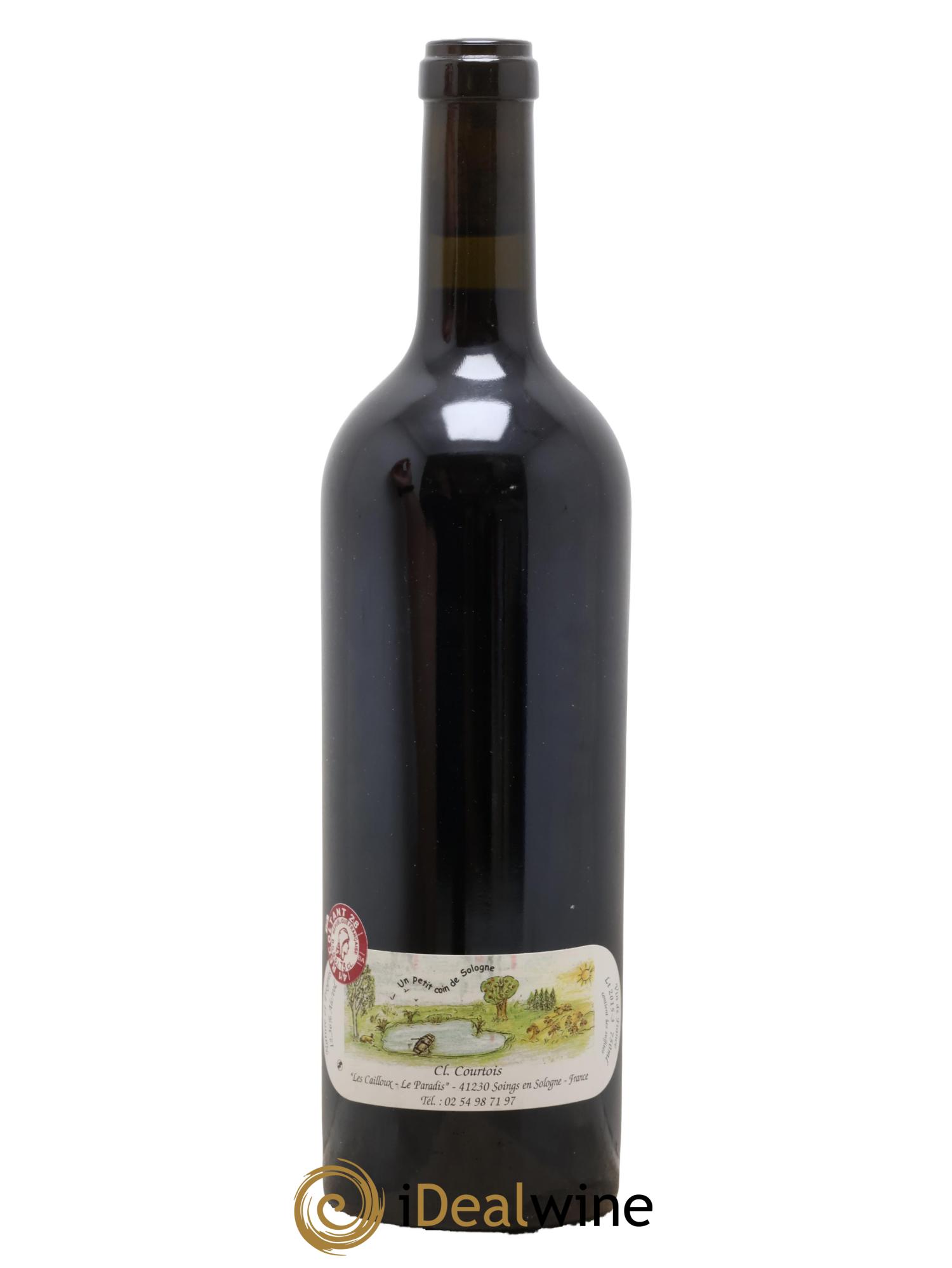 Vin de France Racines Les Cailloux du Paradis - Claude Courtois 2015 - Lot of 1 bottle - 1
