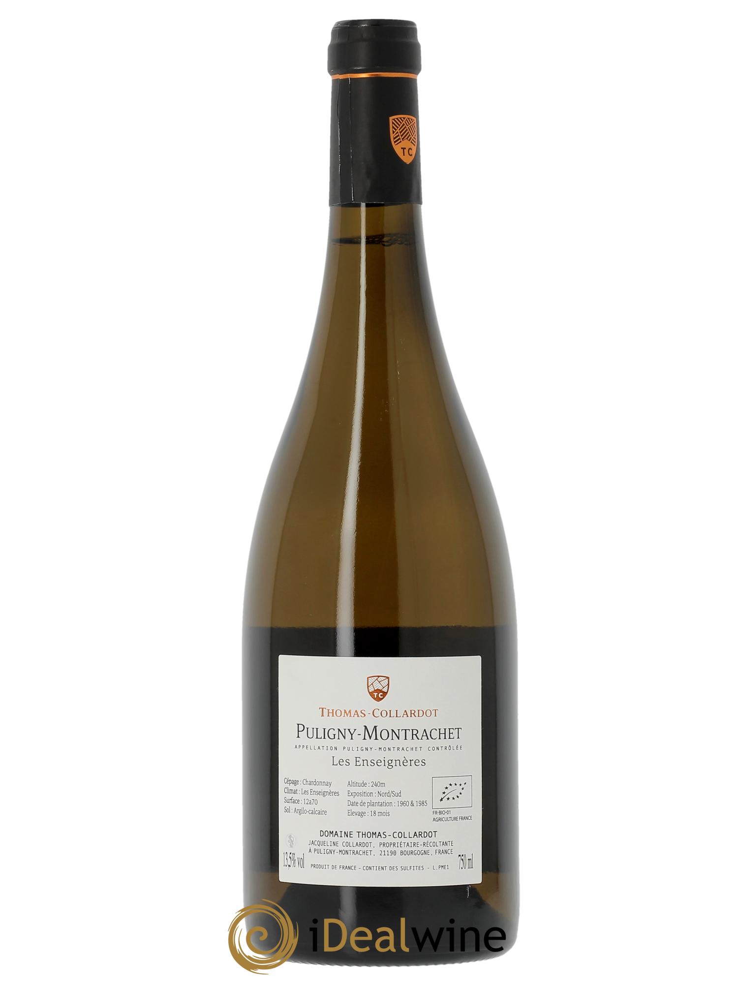 Puligny-Montrachet Les Enseignères Thomas-Collardot (Domaine)  2023 - Lotto di 1 bottiglia - 1