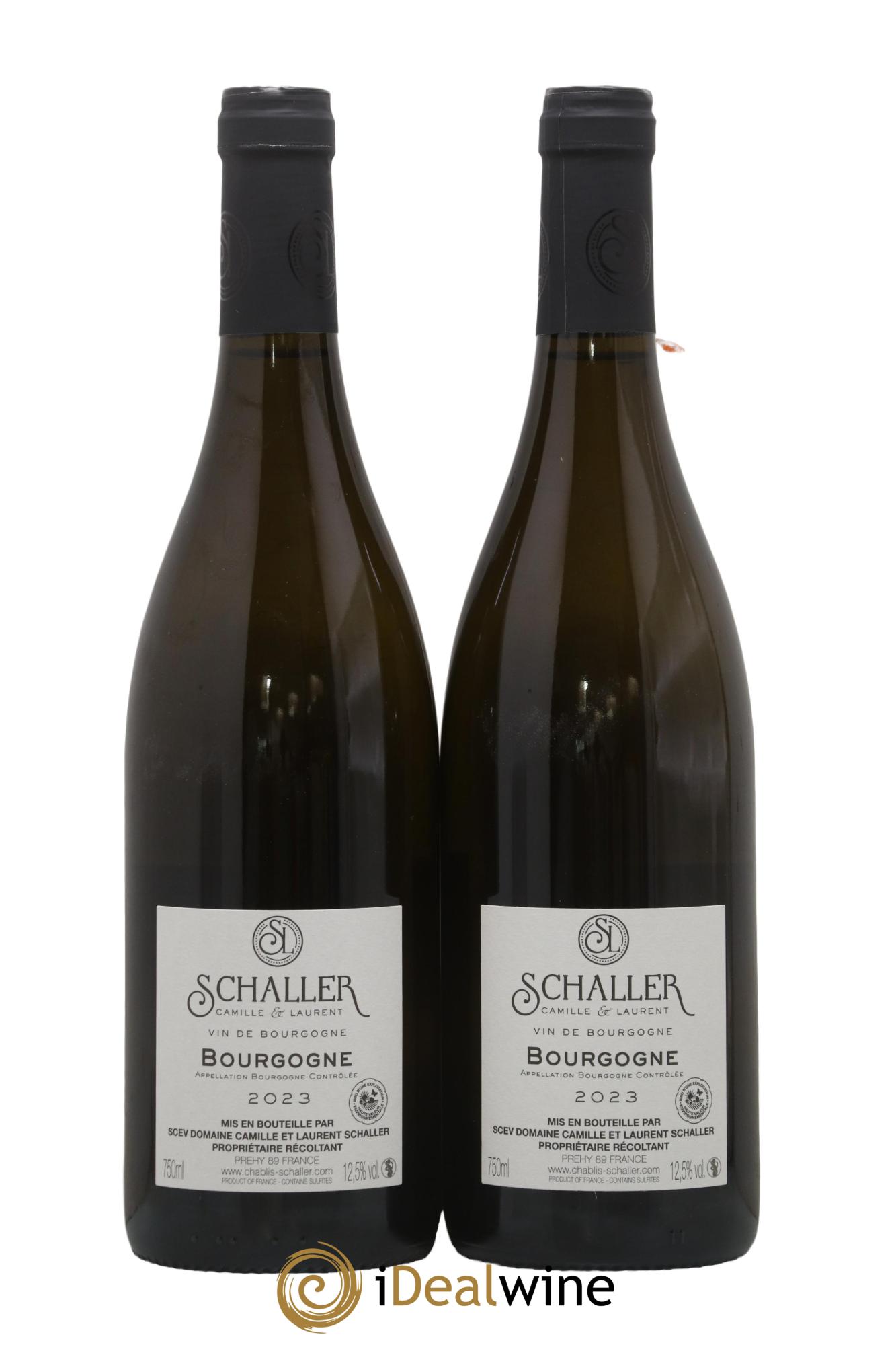 Bourgogne Chardonnay Camille Et Laurent Schaller 2023 - Posten von 2 Flaschen - 1