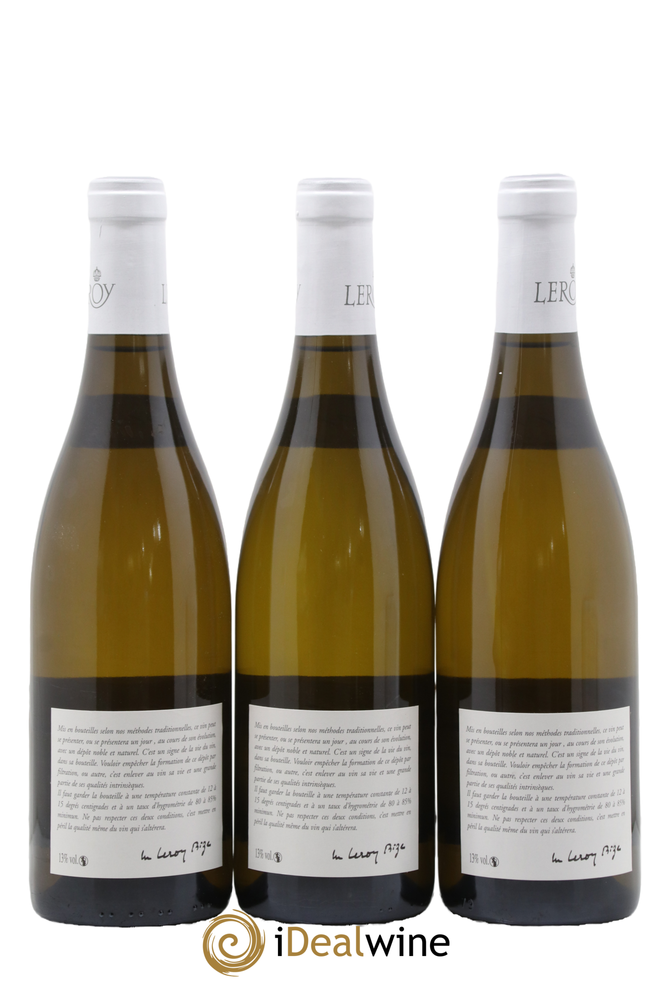 Puligny-Montrachet 1er Cru La Garenne Leroy SA 2011 - Lot of 3 bottles - 1