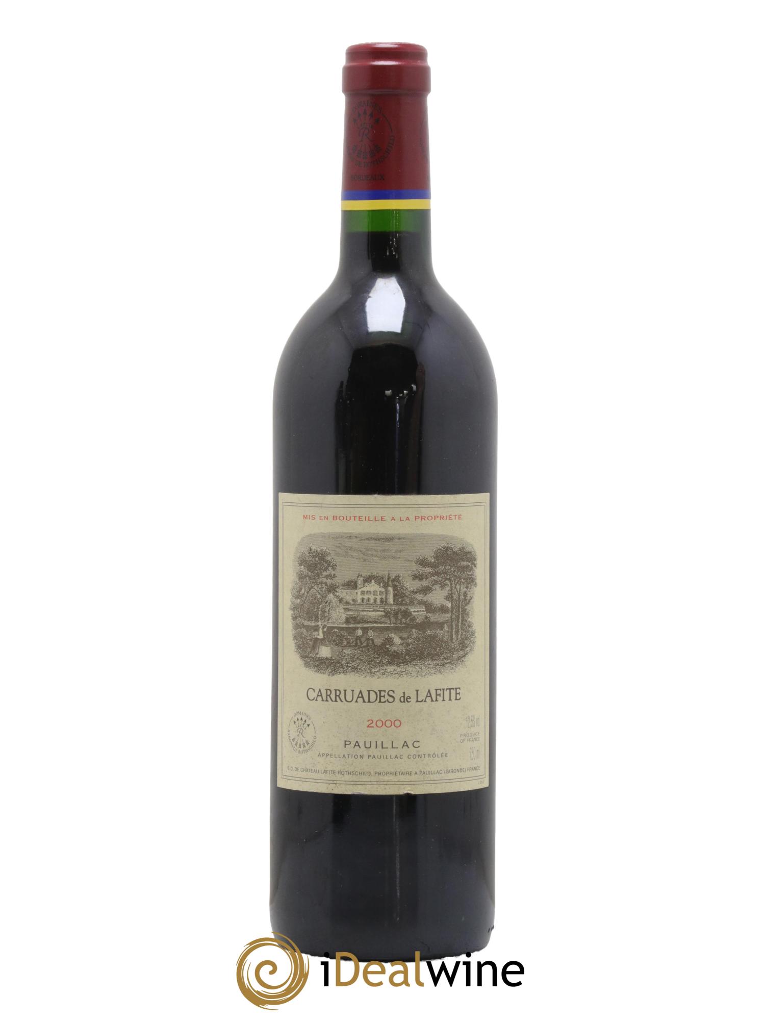 Carruades de Lafite Rothschild Second Vin 2000 - Lot de 1 bouteille - 0