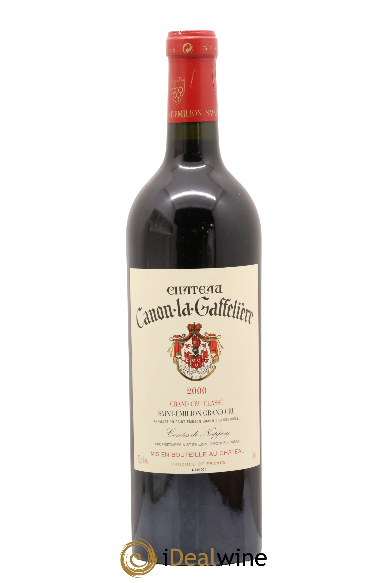 Château Canon la Gaffelière 1er Grand Cru Classé B 2000 - Lot de 1 bouteille - 0
