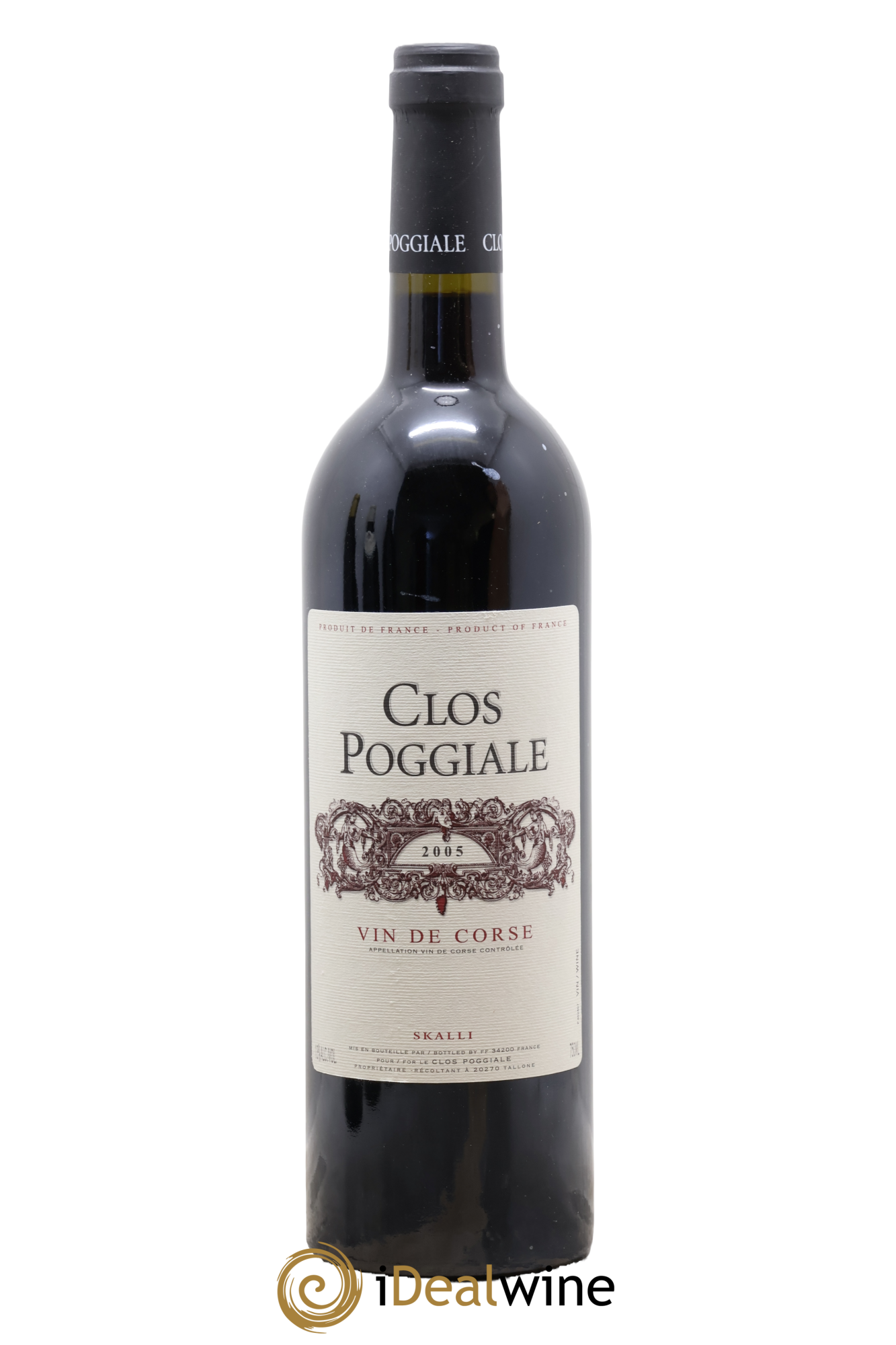 Vin de Corse Skalli Clos Poggiale 2005 - Lot of 1 bottle - 0