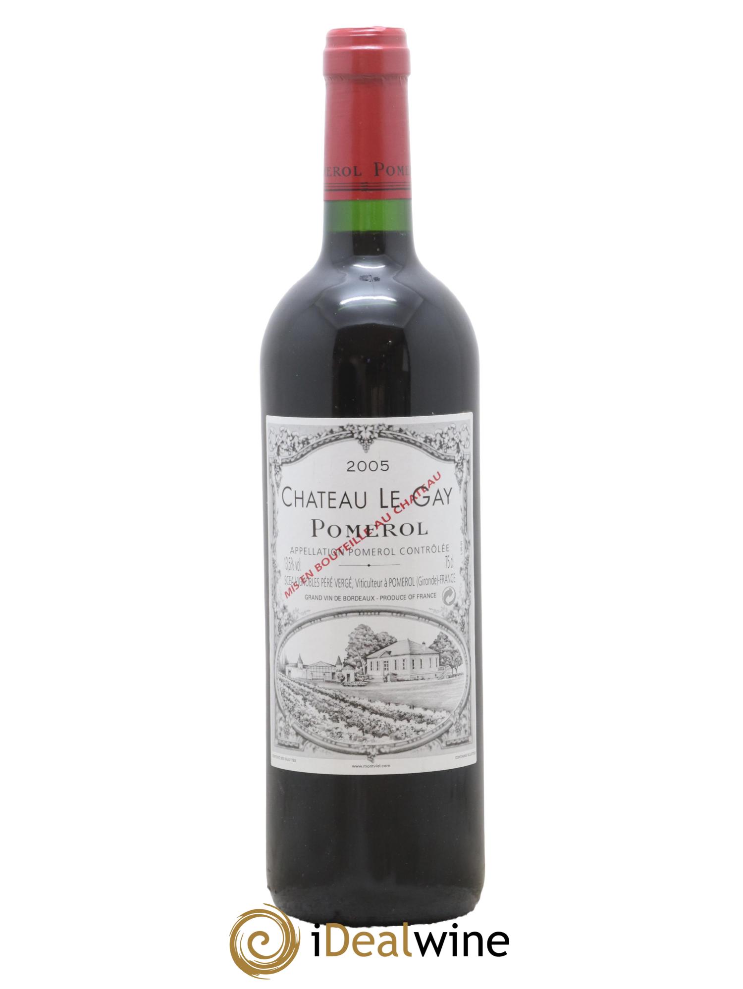 Château Le Gay 2005 - Lot de 1 bouteille - 0