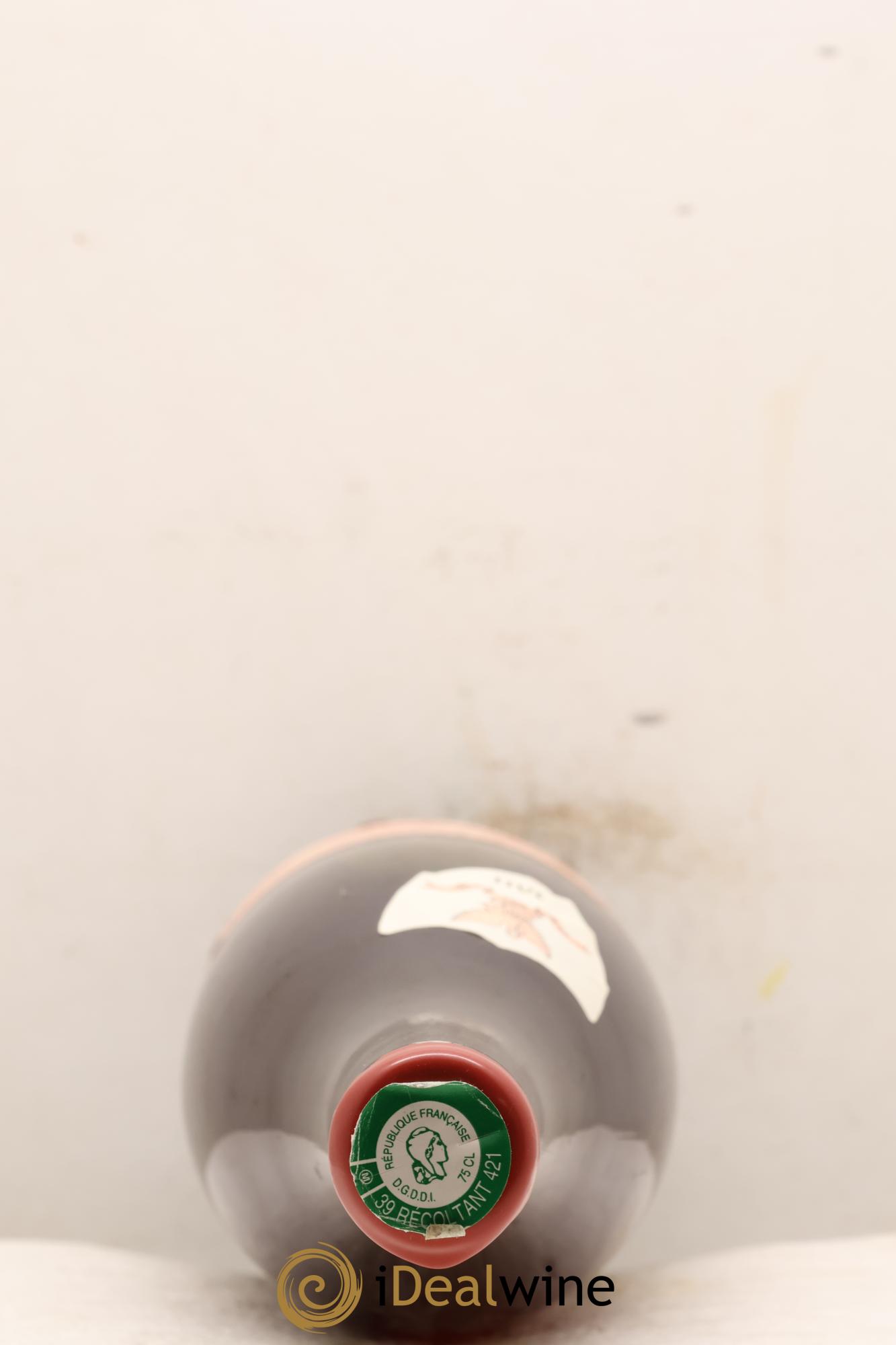 Arbois-Pupillin Poulsard (cire rouge) Overnoy-Houillon (Domaine) 2011 - Lote de 1 botella - 1