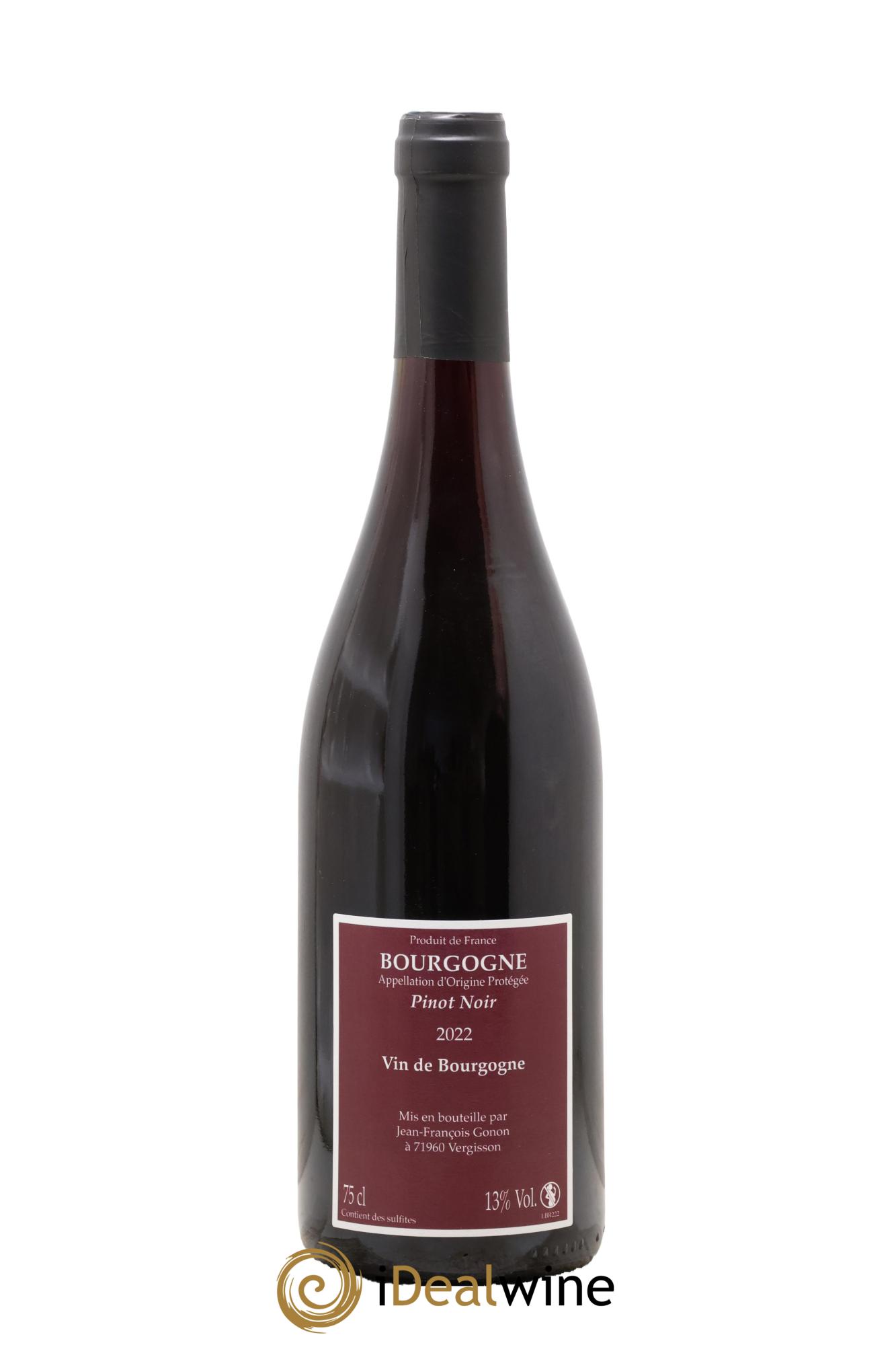 Bourgogne Jean François Gonon 2022 - Lot de 1 bouteille - 1