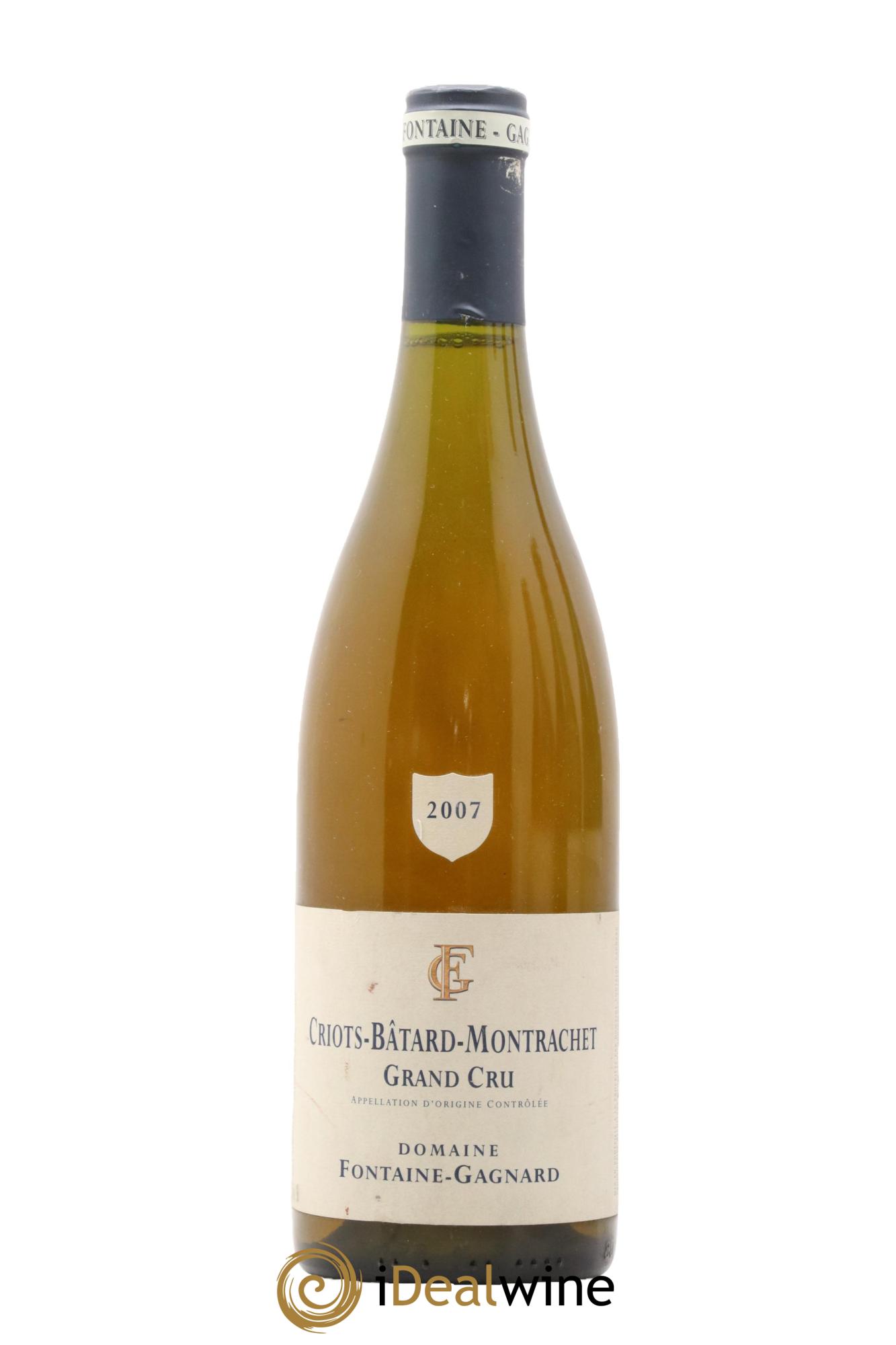 Criots-Bâtard-Montrachet Grand Cru Fontaine-Gagnard (Domaine) 2007 - Lot de 1 bouteille - 0