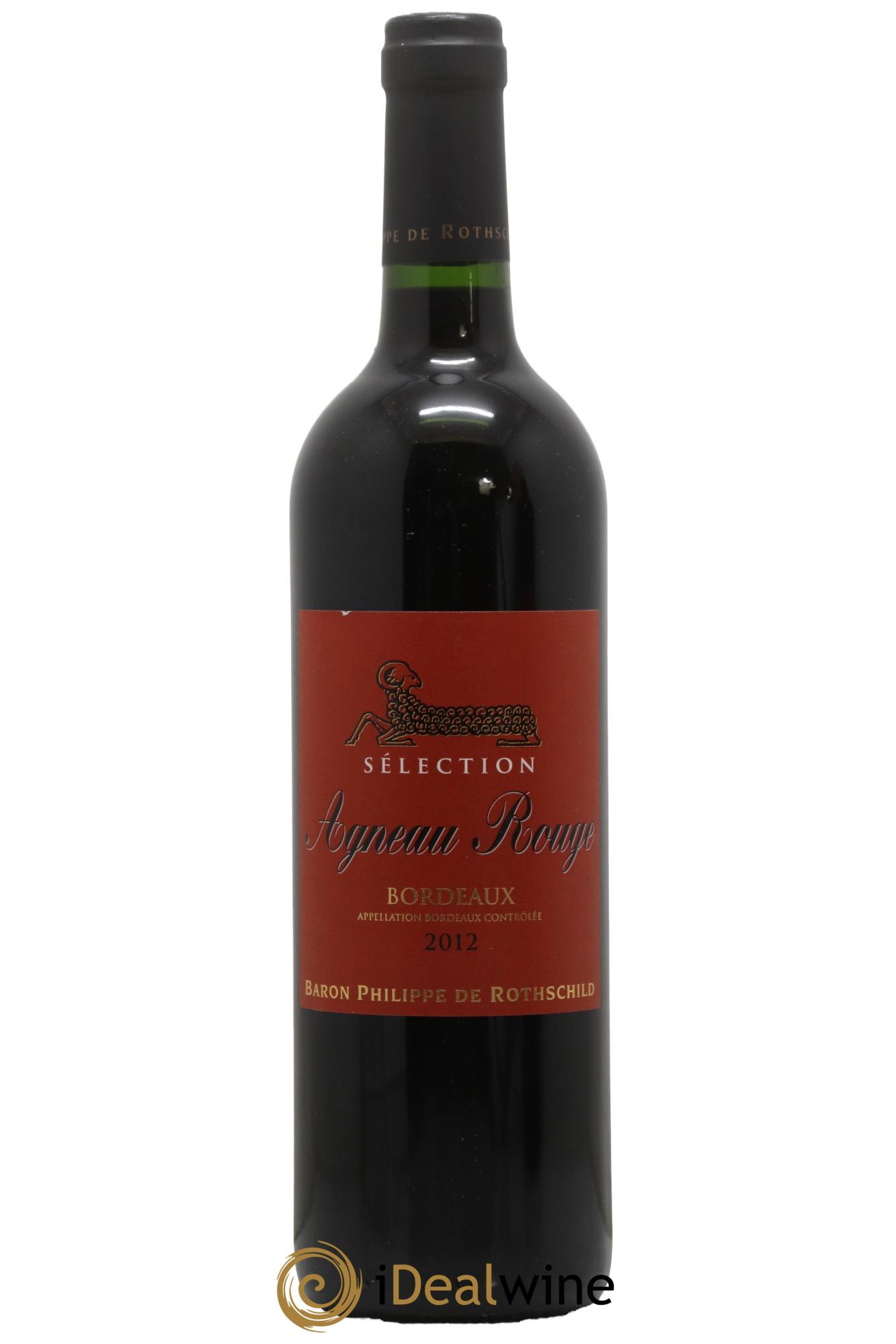 Bordeaux Agneau Rouge Rotschild 2012 - Lotto di 1 bottiglia - 0