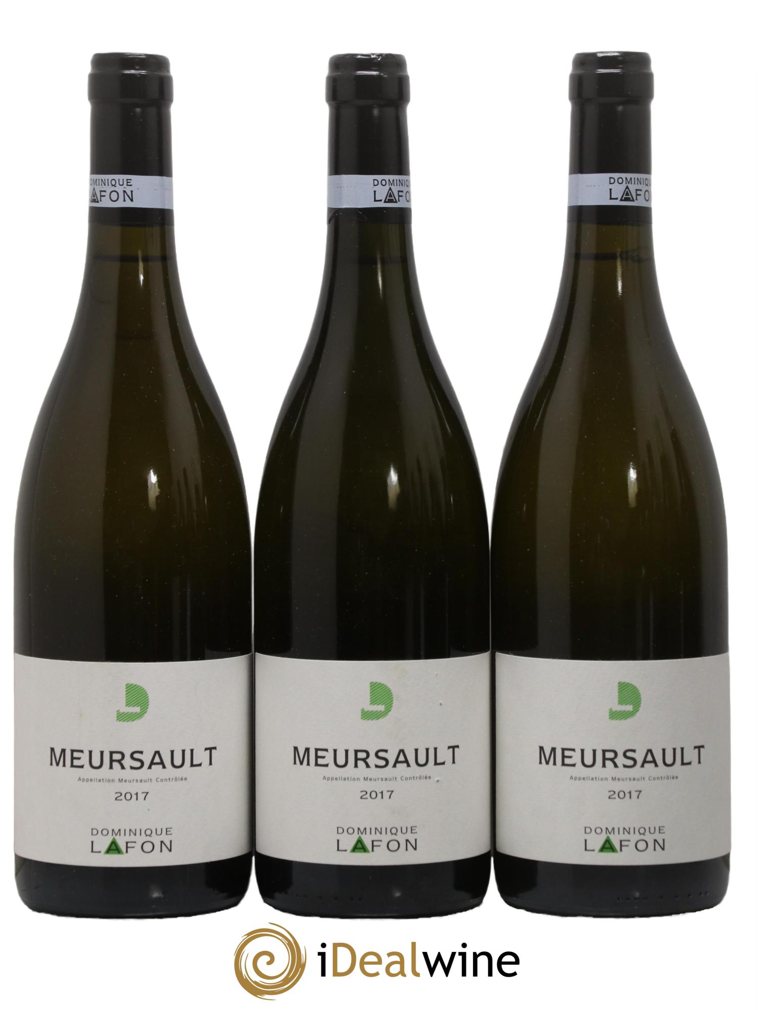 Meursault Dominique Lafon 2017 - Lot de 3 bouteilles - 0