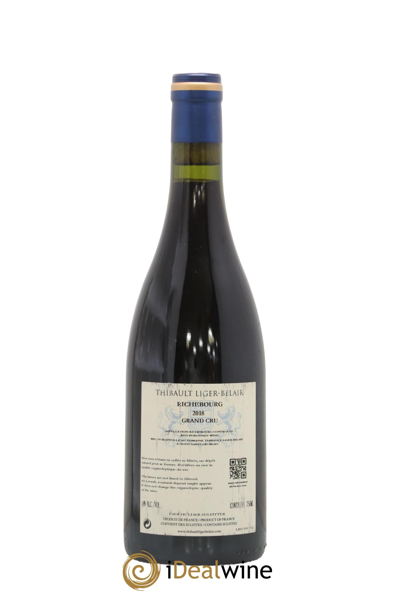 Richebourg Grand Cru Thibault Liger-Belair 2018 - Lot of 1 bottle - 1