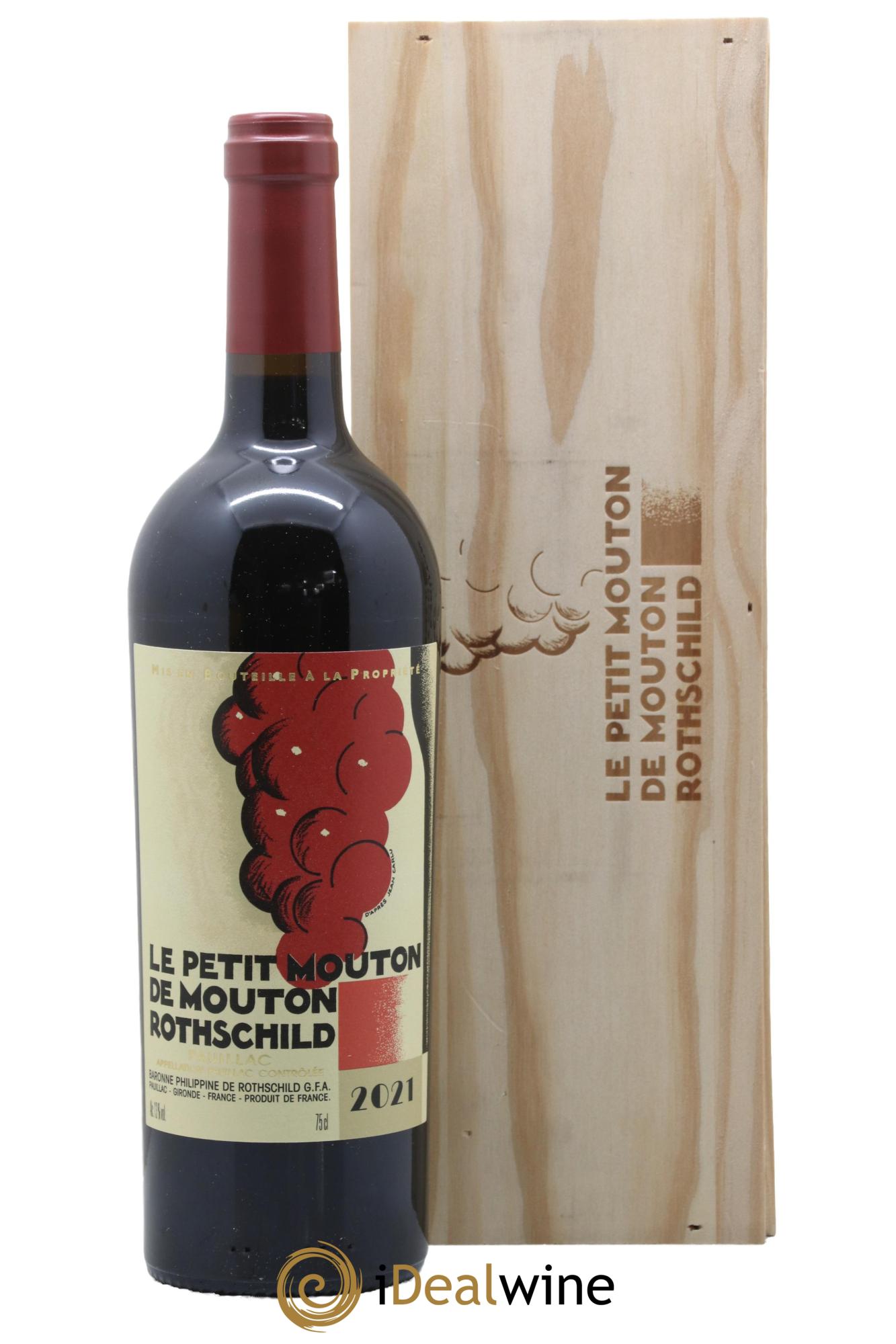 Petit Mouton Second Vin 2021 - Lot de 1 bouteille - 0