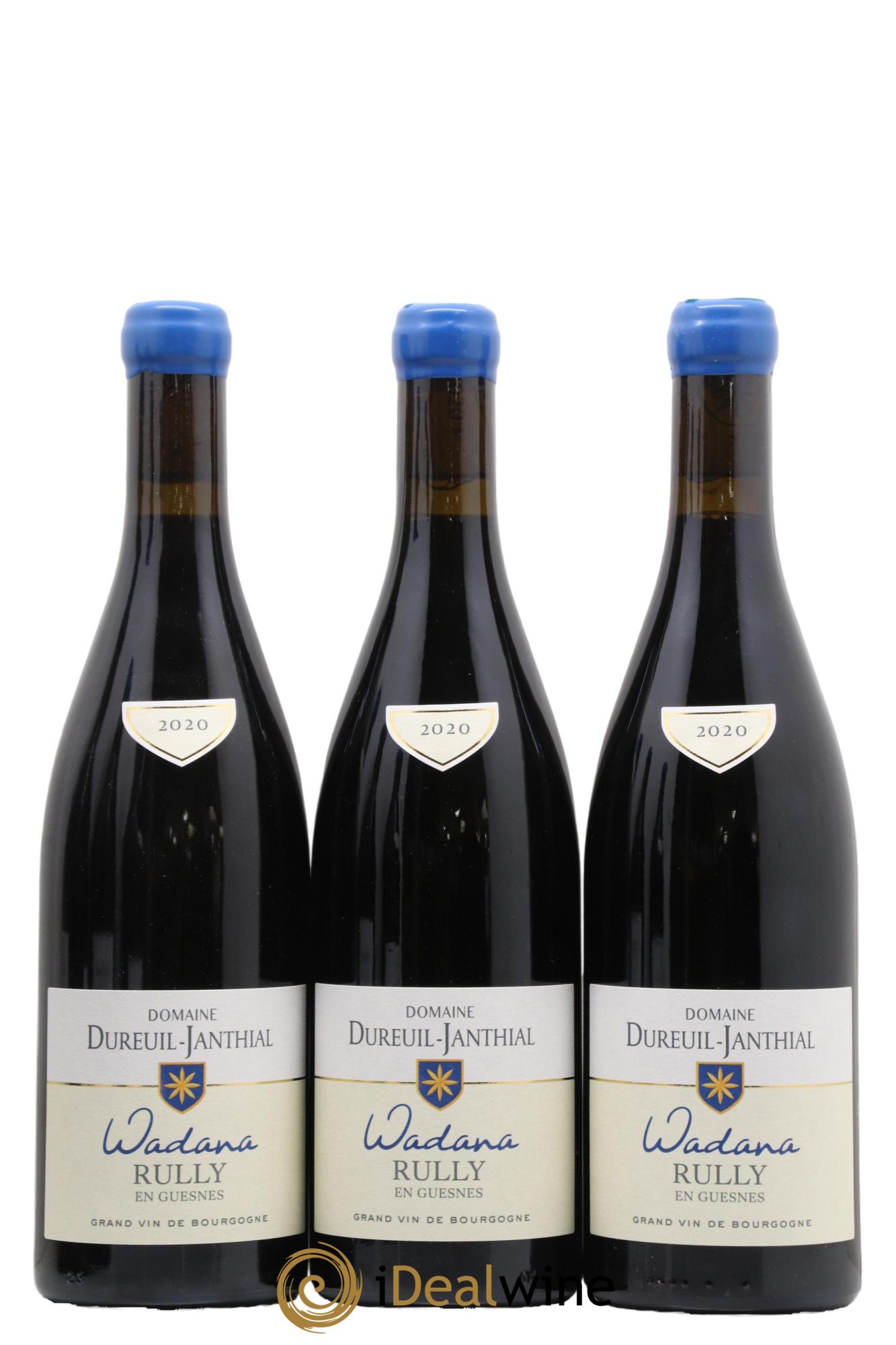 Rully En Guesnes Wadana Vincent Dureuil-Janthial 2020 - Lot de 6 bouteilles - 1