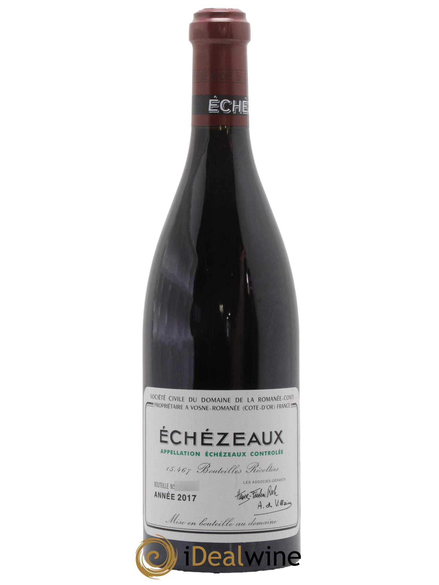 Echezeaux Grand Cru Domaine de la Romanée-Conti 2017 - Lotto di 1 bottiglia - 0