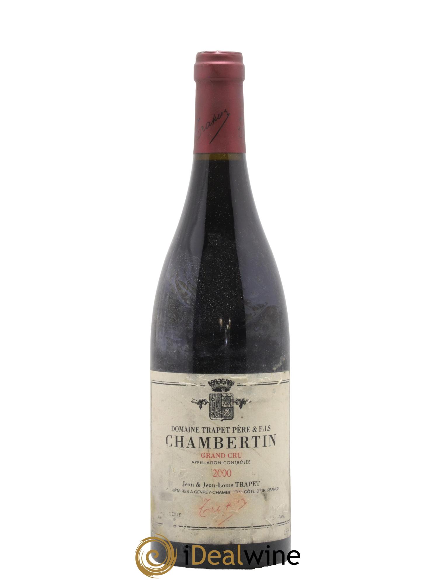 Chambertin Grand Cru Domaine Trapet 2000 - Lot of 1 bottle - 0