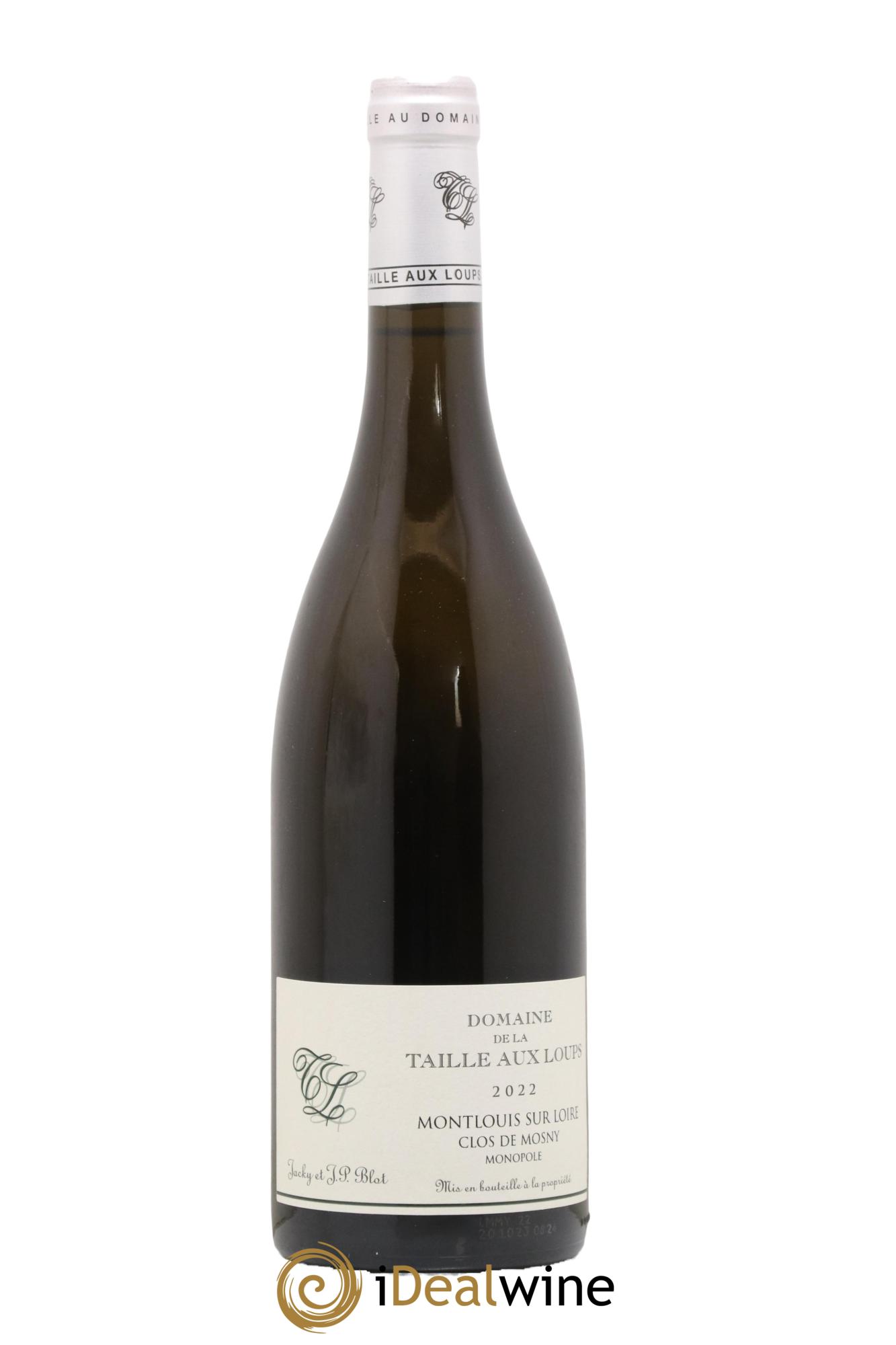Montlouis-sur-Loire Clos de Mosny La Taille aux Loups - Jacky Blot 2022 - Lot de 1 bouteille - 0