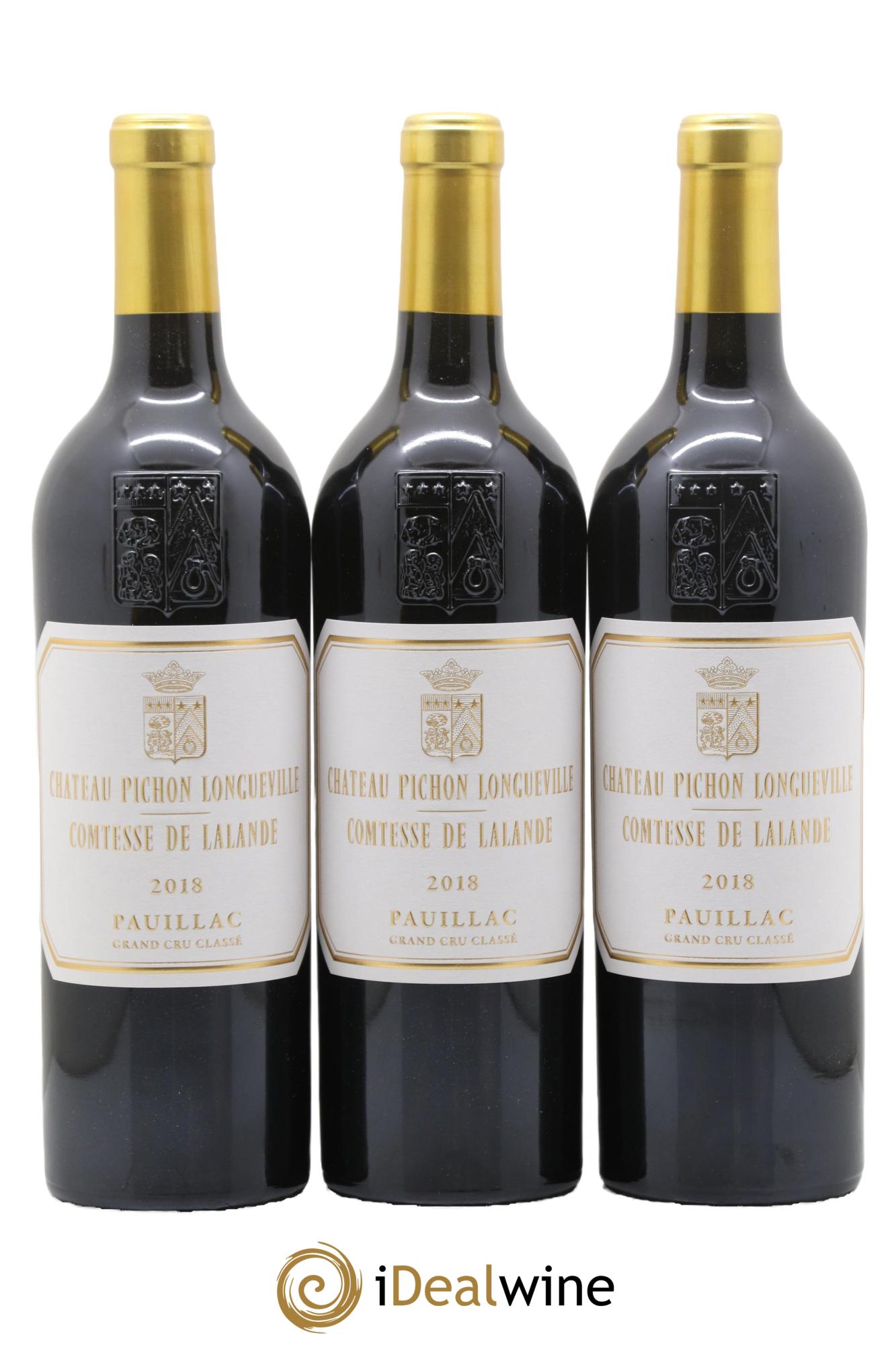 Château Pichon Longueville Comtesse de Lalande 2ème Grand Cru Classé 2018 - Lot de 6 bouteilles - 3