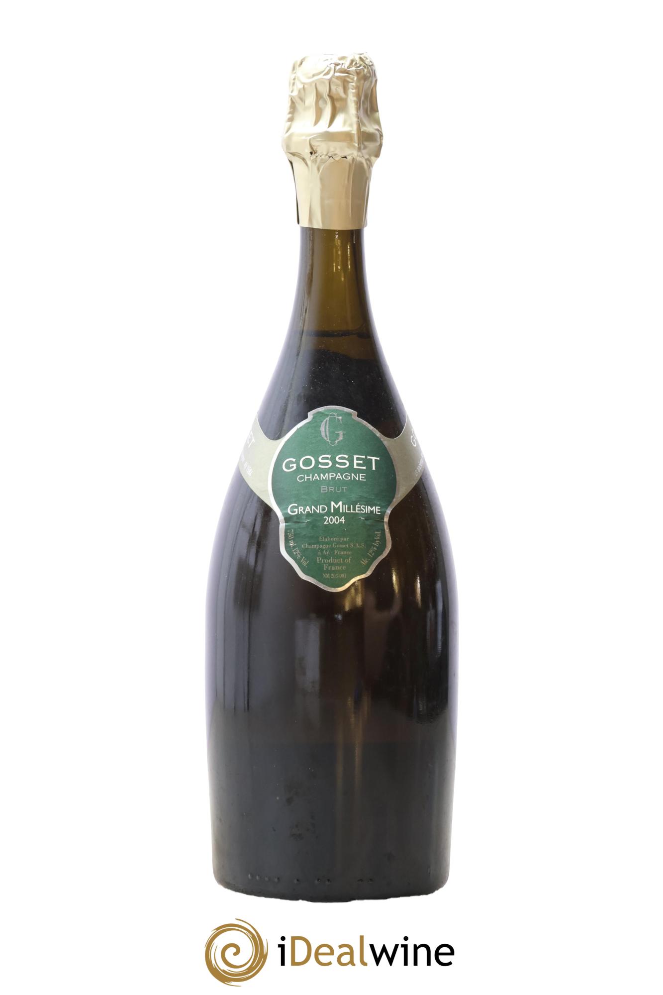 Grand Millésime Gosset 2004 - Lot de 1 bouteille - 0
