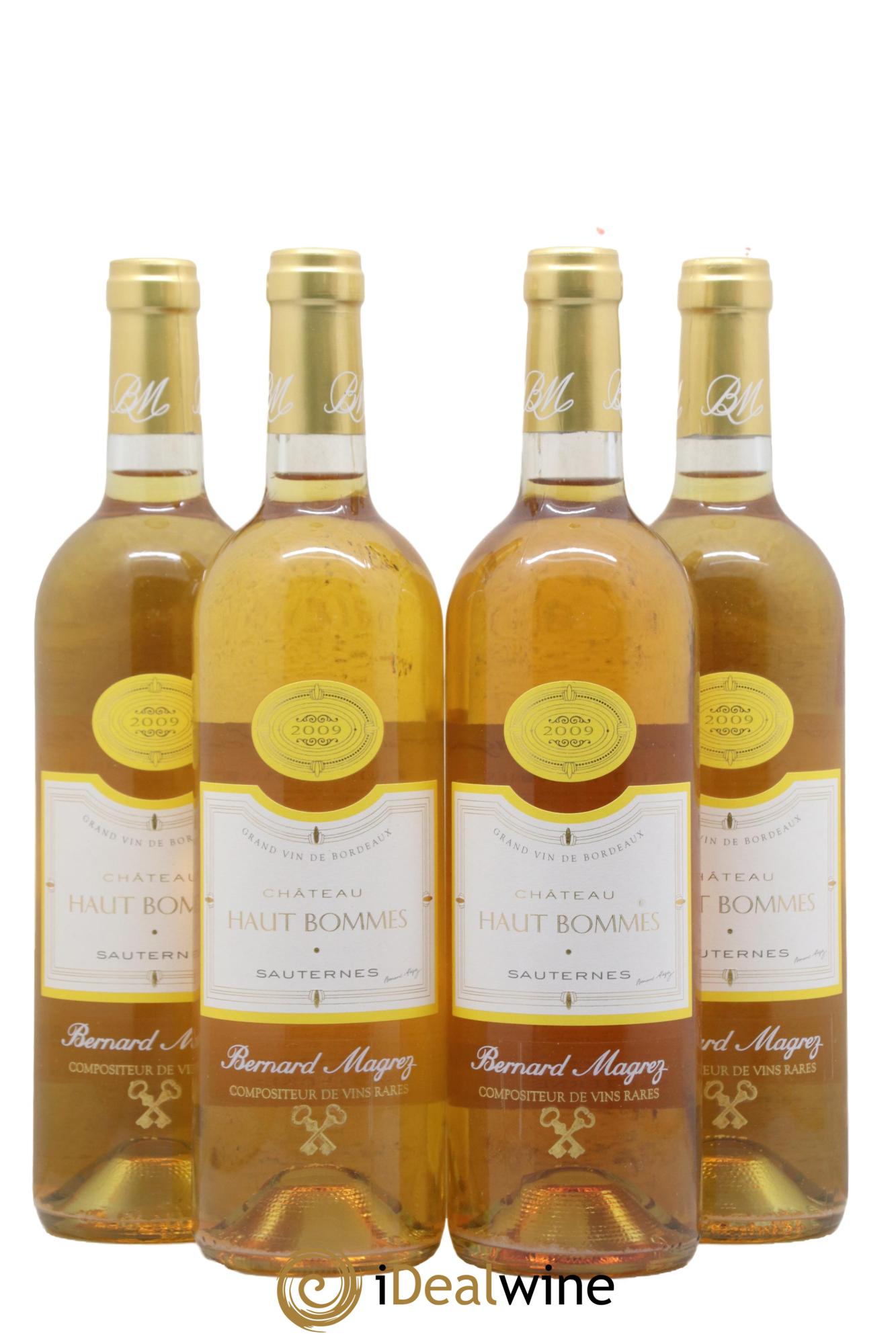 Sauternes Haut Bommes 2009 - Lot de 4 bouteilles - 0