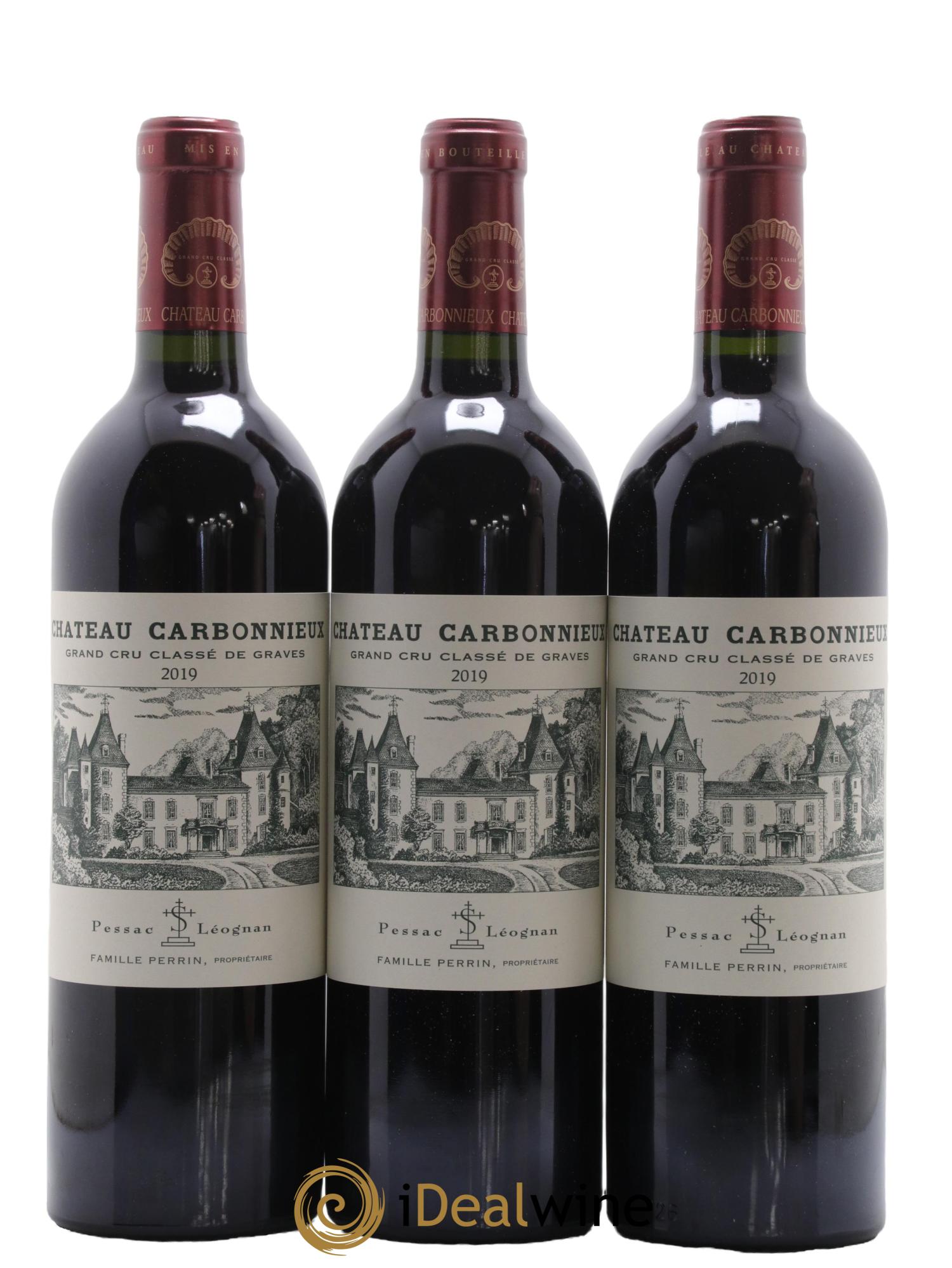 Château Carbonnieux Cru Classé de Graves 2019 - Lot de 6 bouteilles - 2