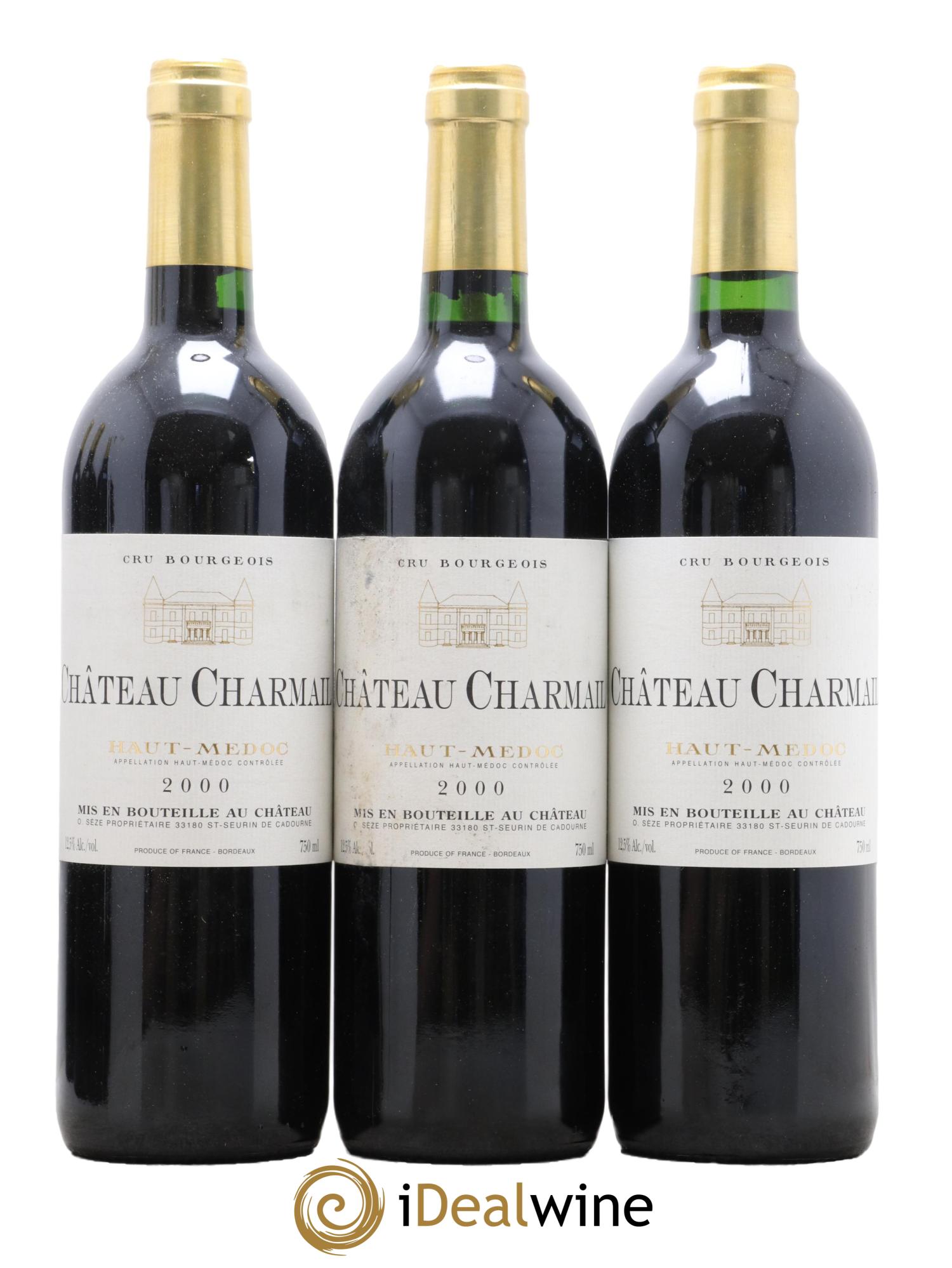 Château Charmail Cru Bourgeois 2000 - Lotto di 12 bottiglie - 3