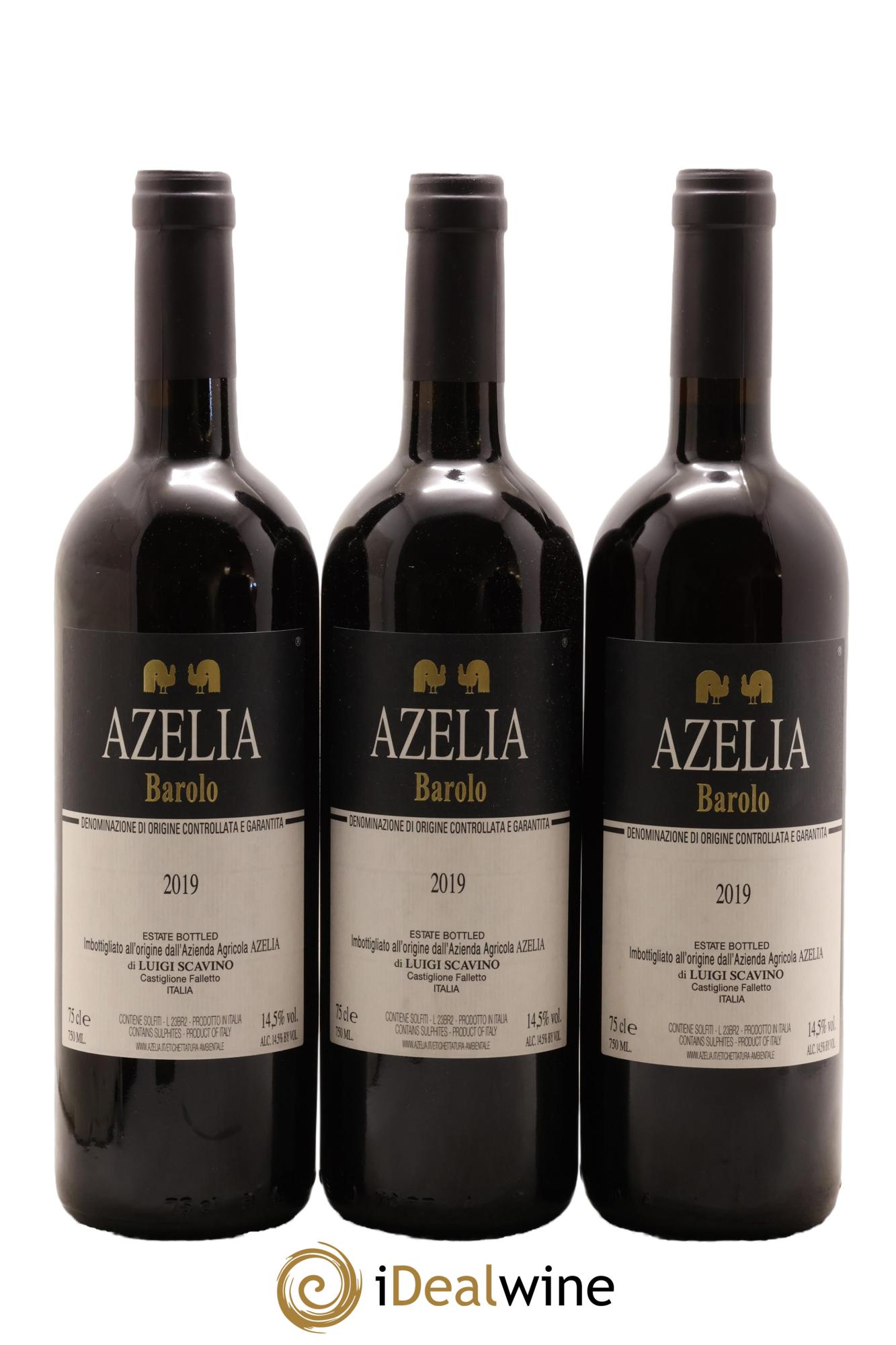 Barolo Azelia Luigi Scavino 2019 - Lot of 3 bottles - 0