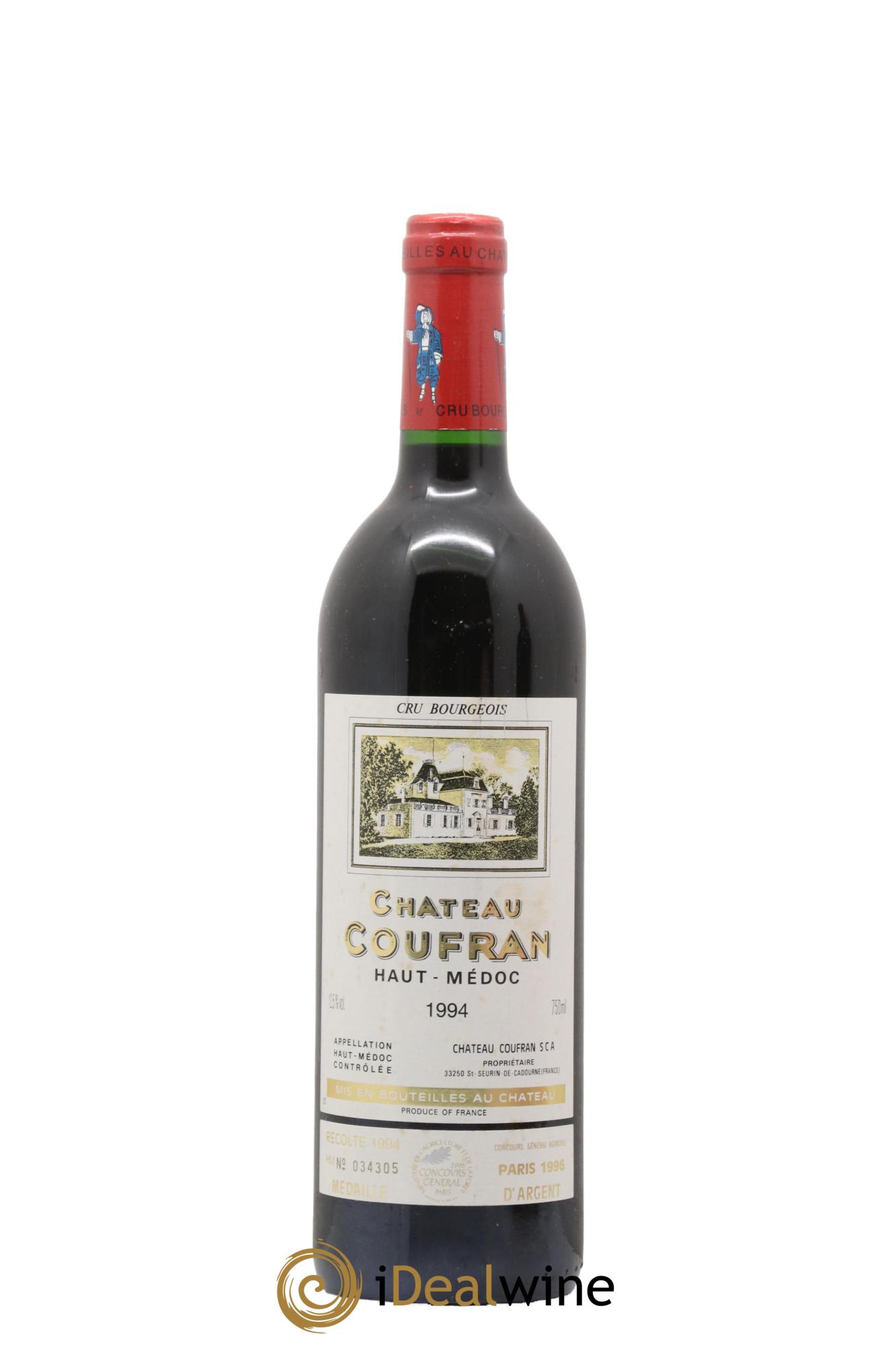 Château Coufran Cru Bourgeois 1994 - Lotto di 1 bottiglia - 0