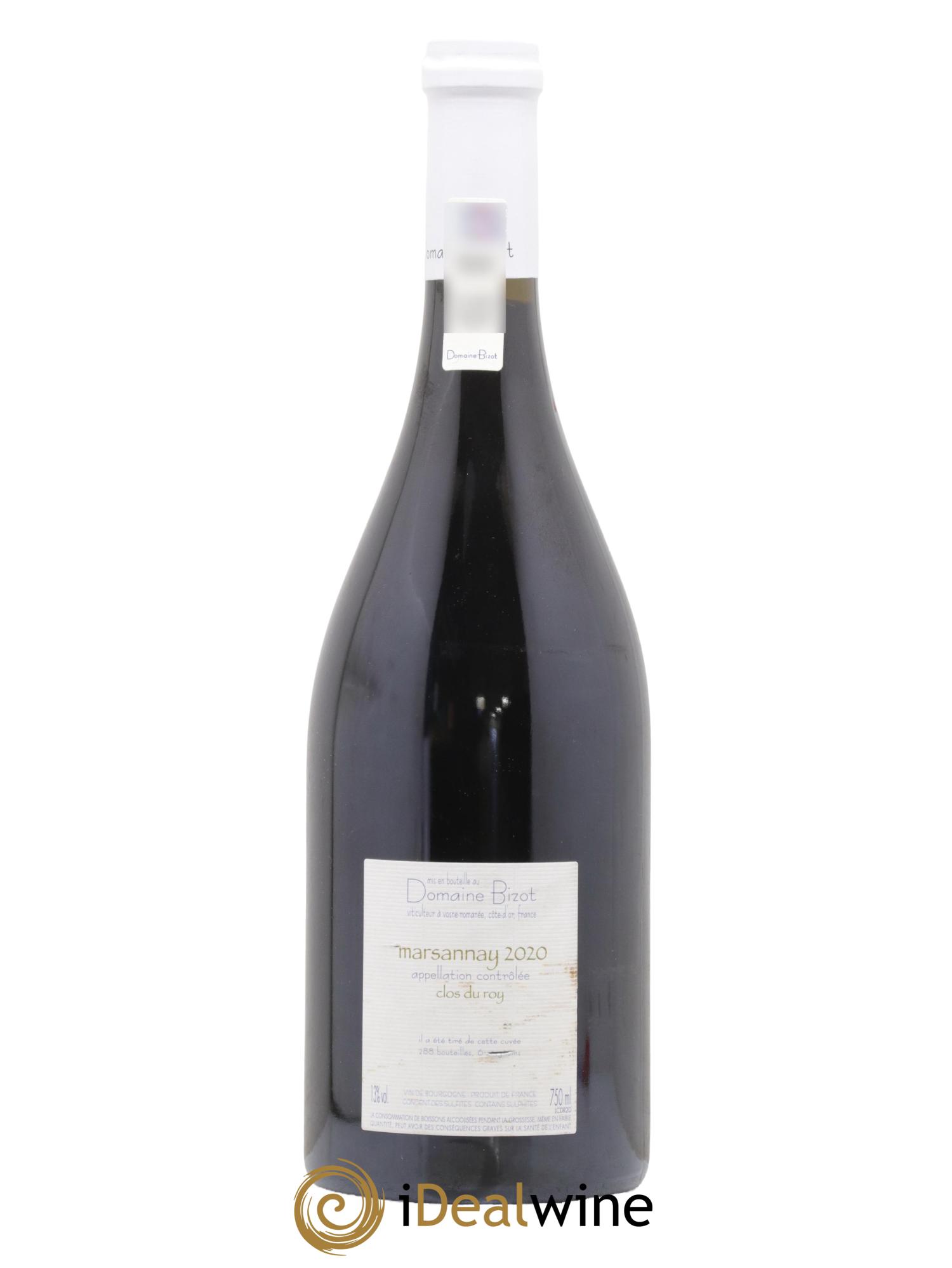 Marsannay Clos du Roy Bizot (Domaine) 2020 - Lotto di 1 bottiglia - 1