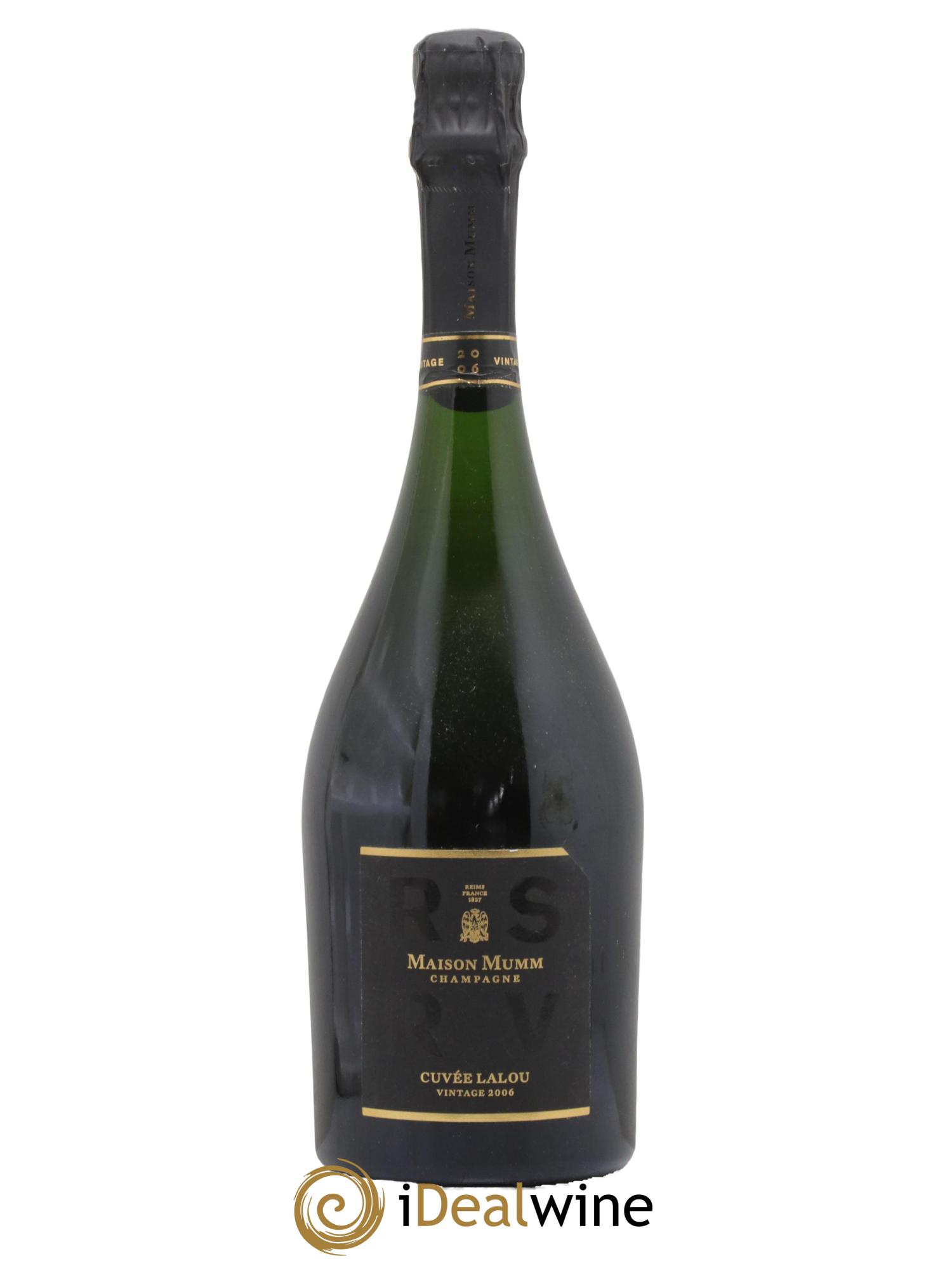 René Lalou Mumm 2006 - Lot of 1 bottle - 0